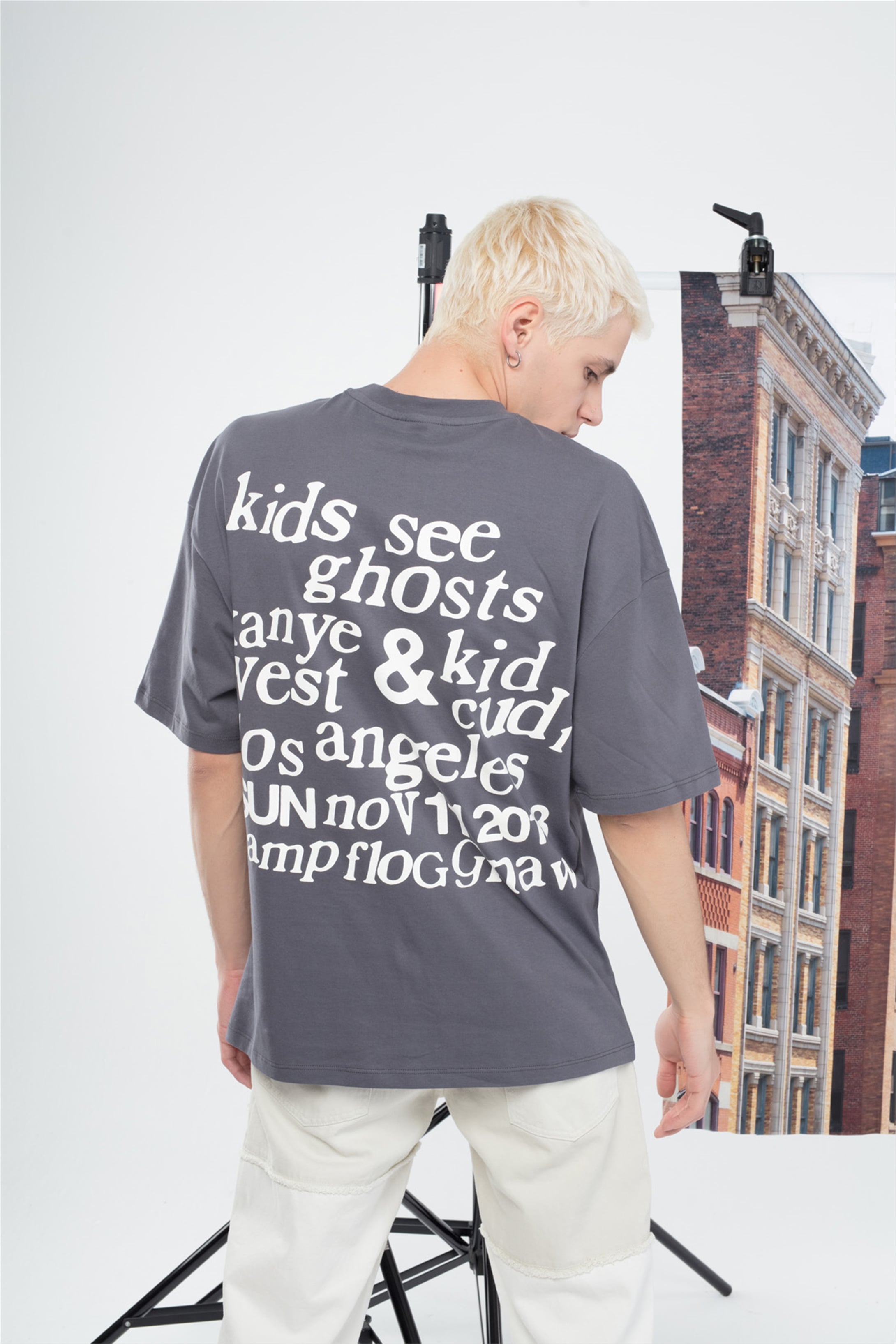 Trendiz Unisex Ksg Tshirt Antrasit
