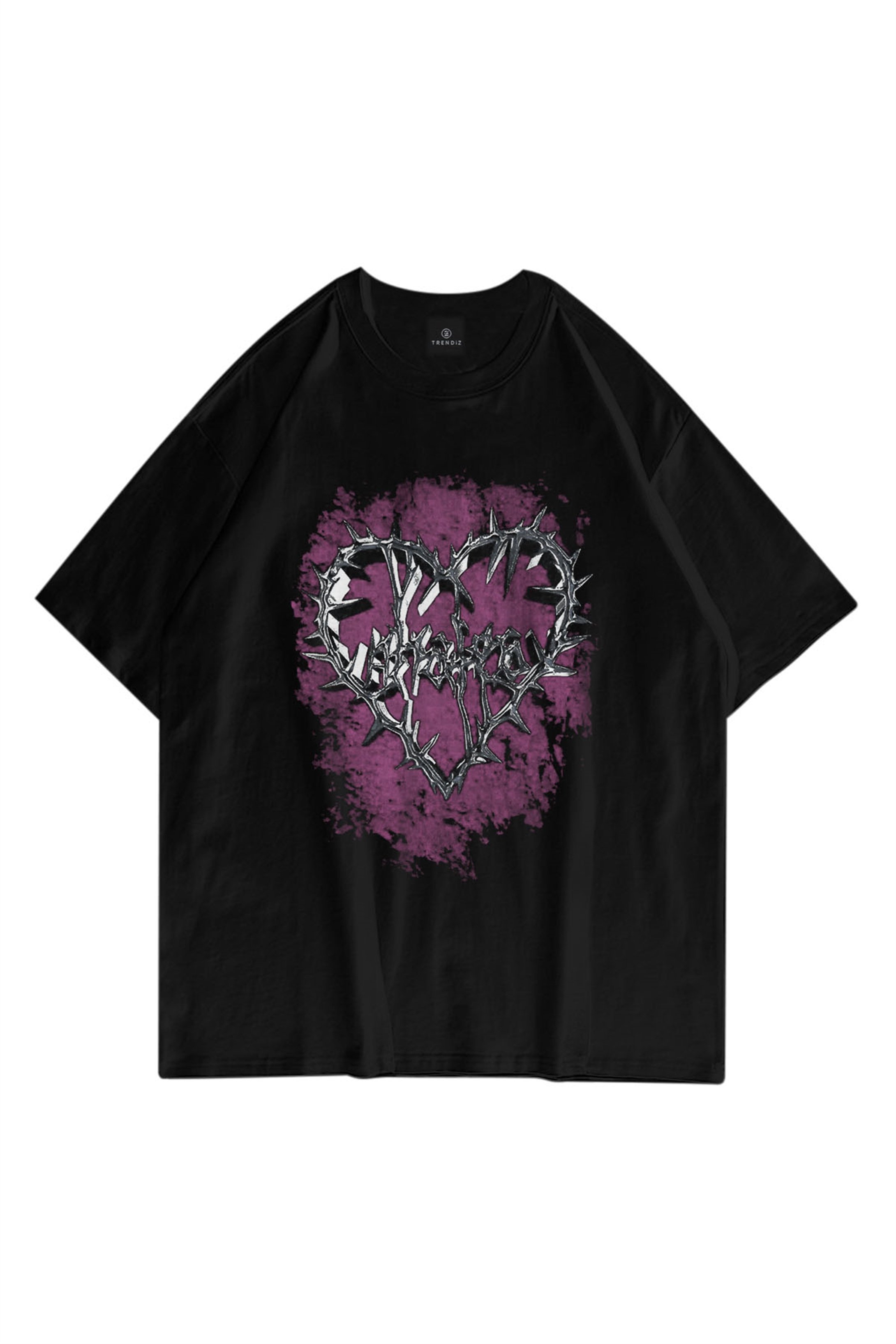 Trendiz Unisex Money Temptation Siyah Tshirt