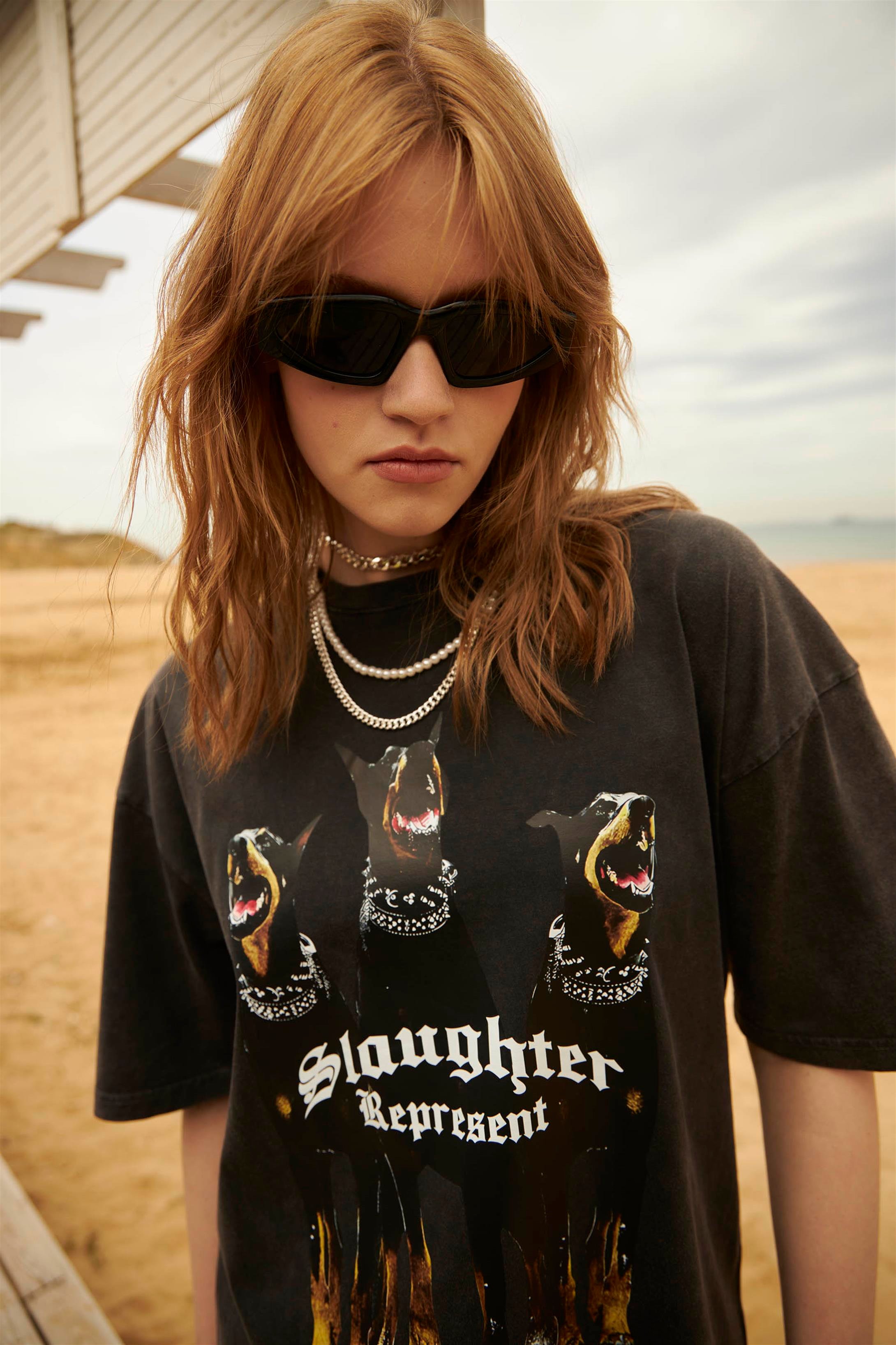 Trendiz Unisex Represent Yıkamalı Tshirt 
