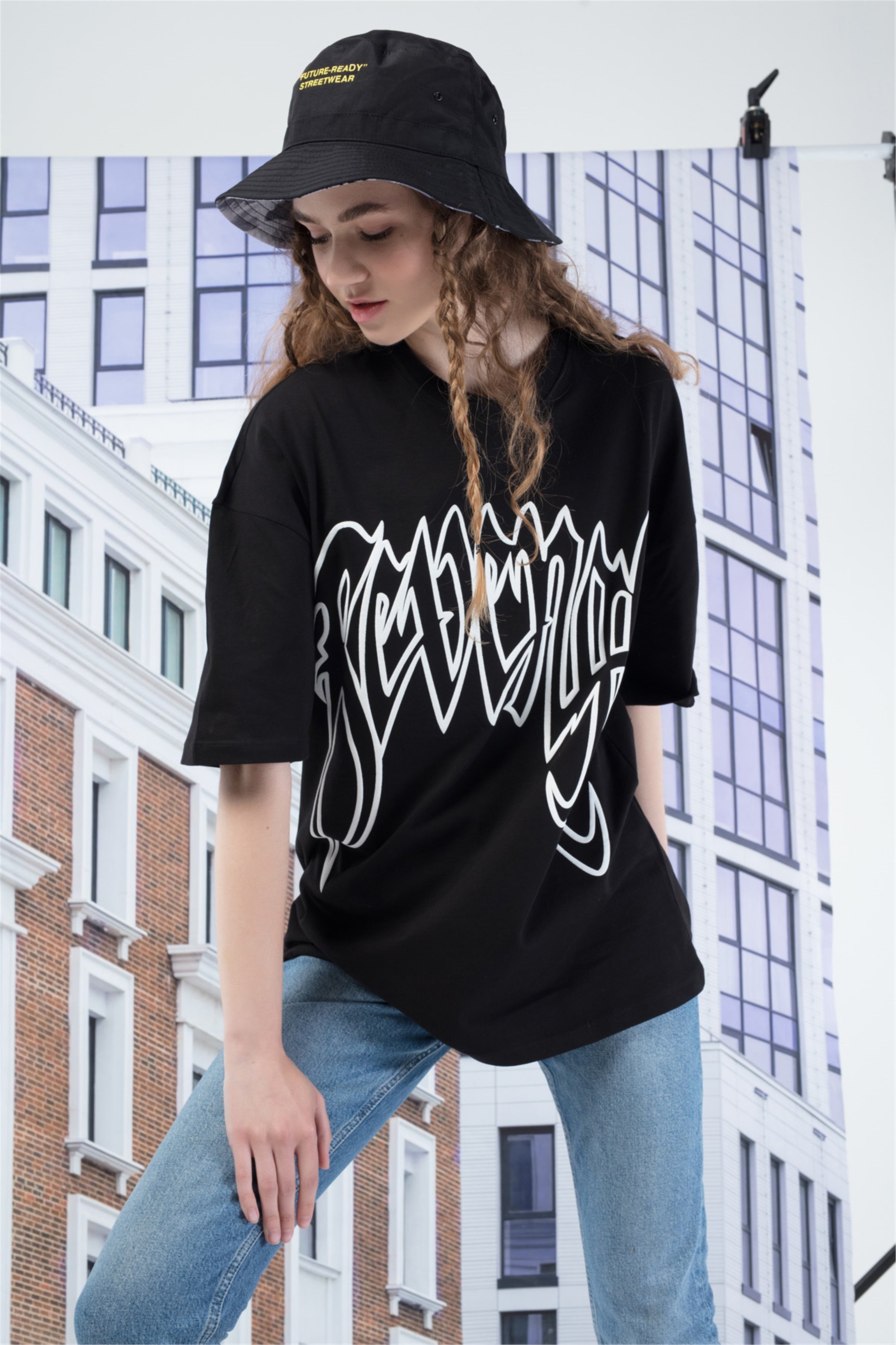 Trendiz Unisex Revenge Siyah Tshirt