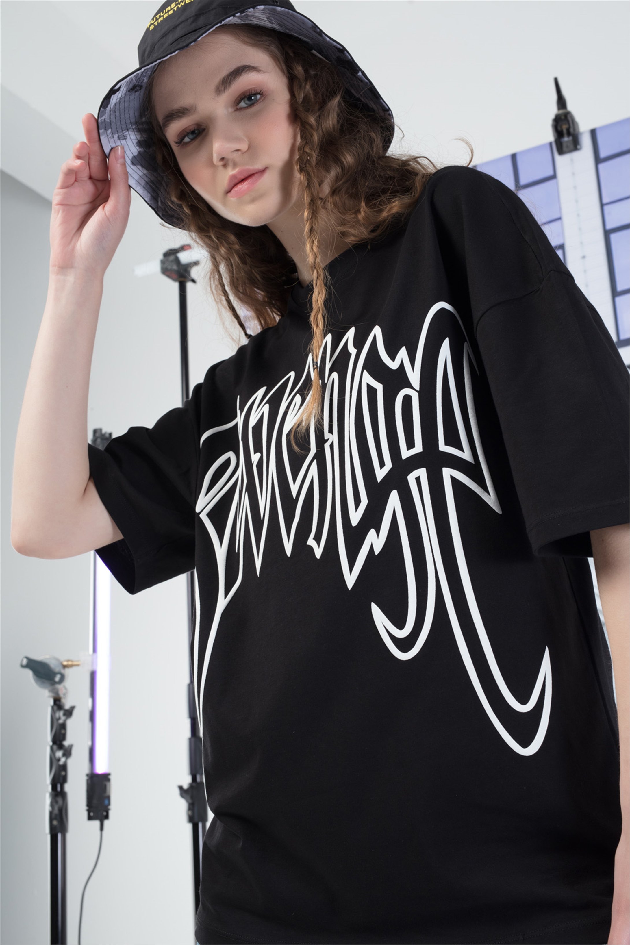 Trendiz Unisex Revenge Siyah Tshirt