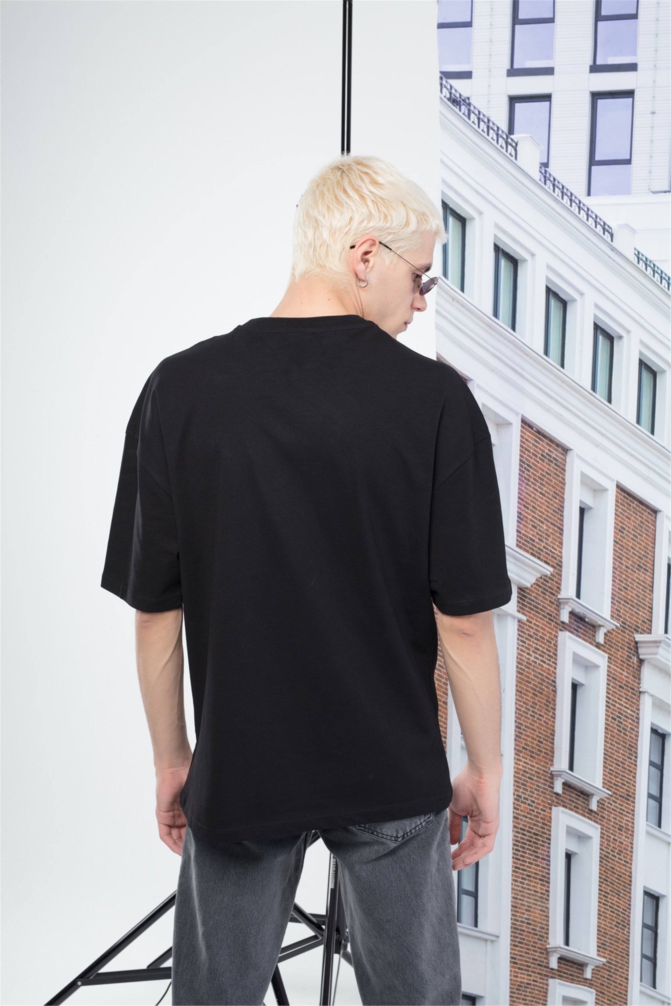 Trendiz Unisex Revenge Tshirt Siyah