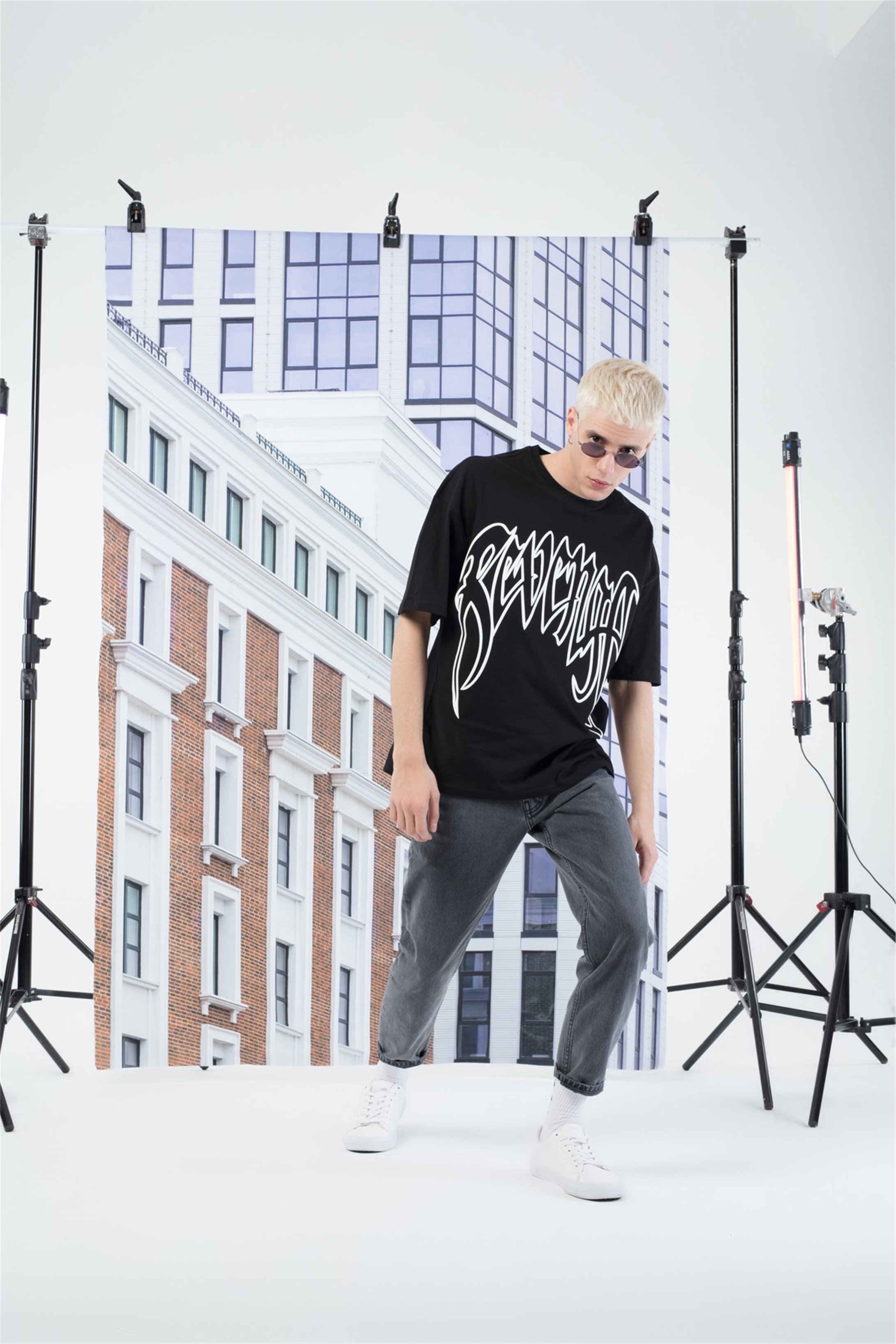 Trendiz Unisex Revenge Tshirt Siyah