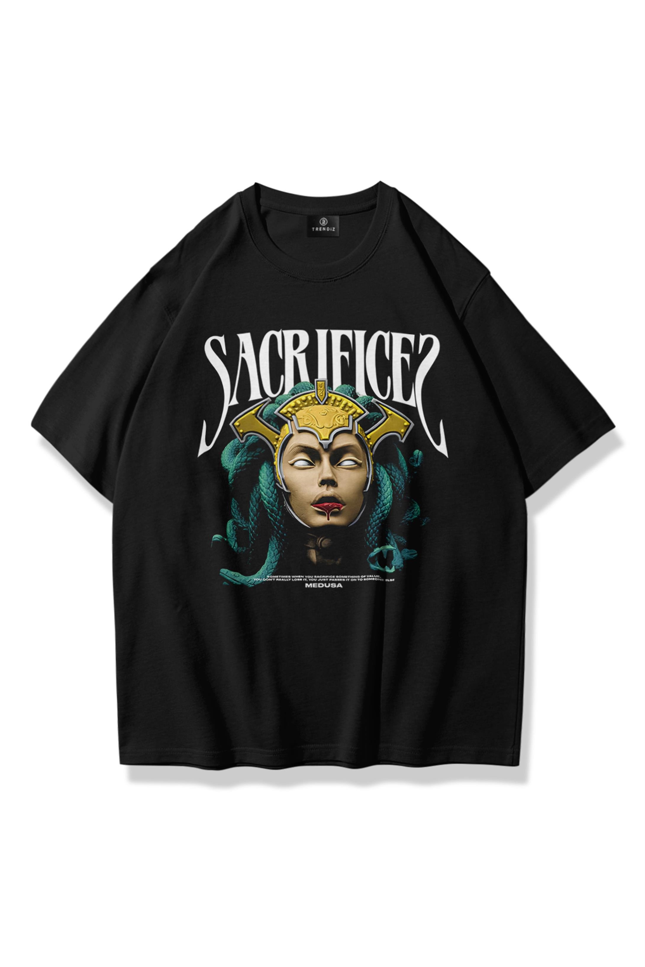 Trendiz Unisex Sacrifices Tshirt Siyah