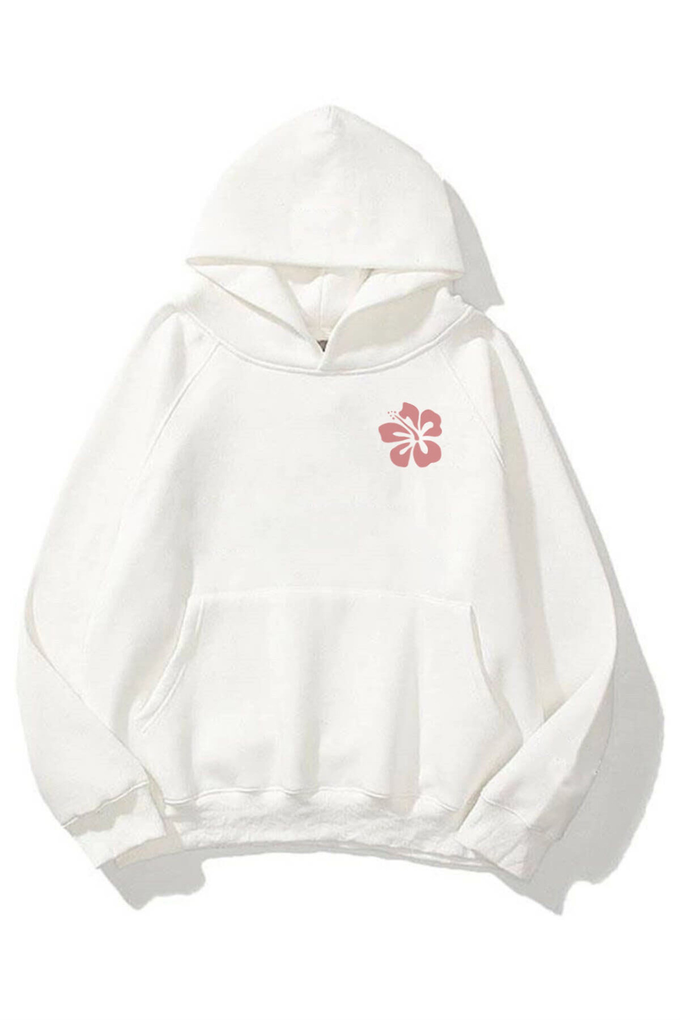 Trendiz Unisex Siesta Beach Beyaz Sweatshirt