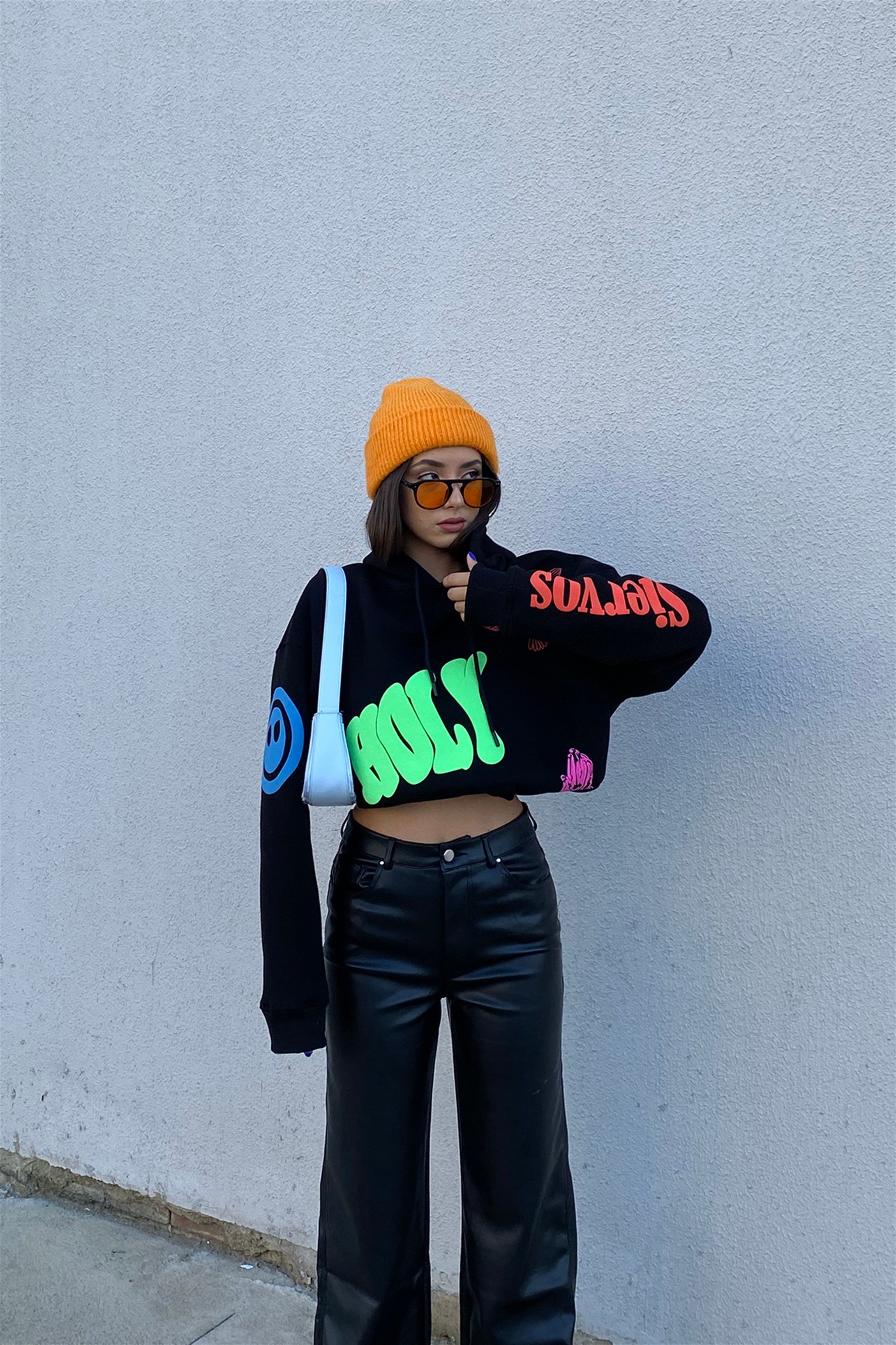 Trendiz Unisex Siyah Holy Sweatshirt