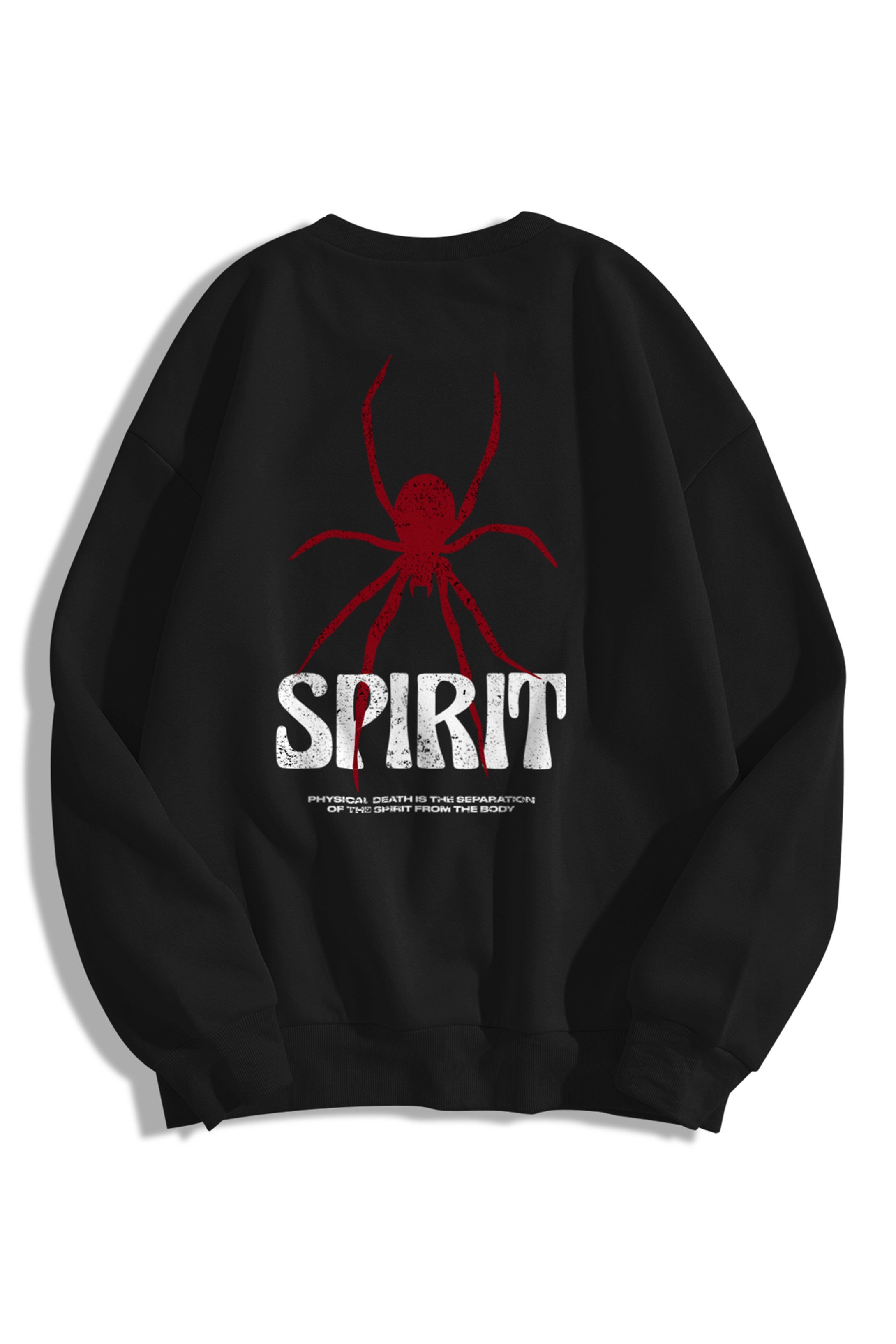 Trendiz Unisex Spirit Bisiklet Yaka Sweatshirt