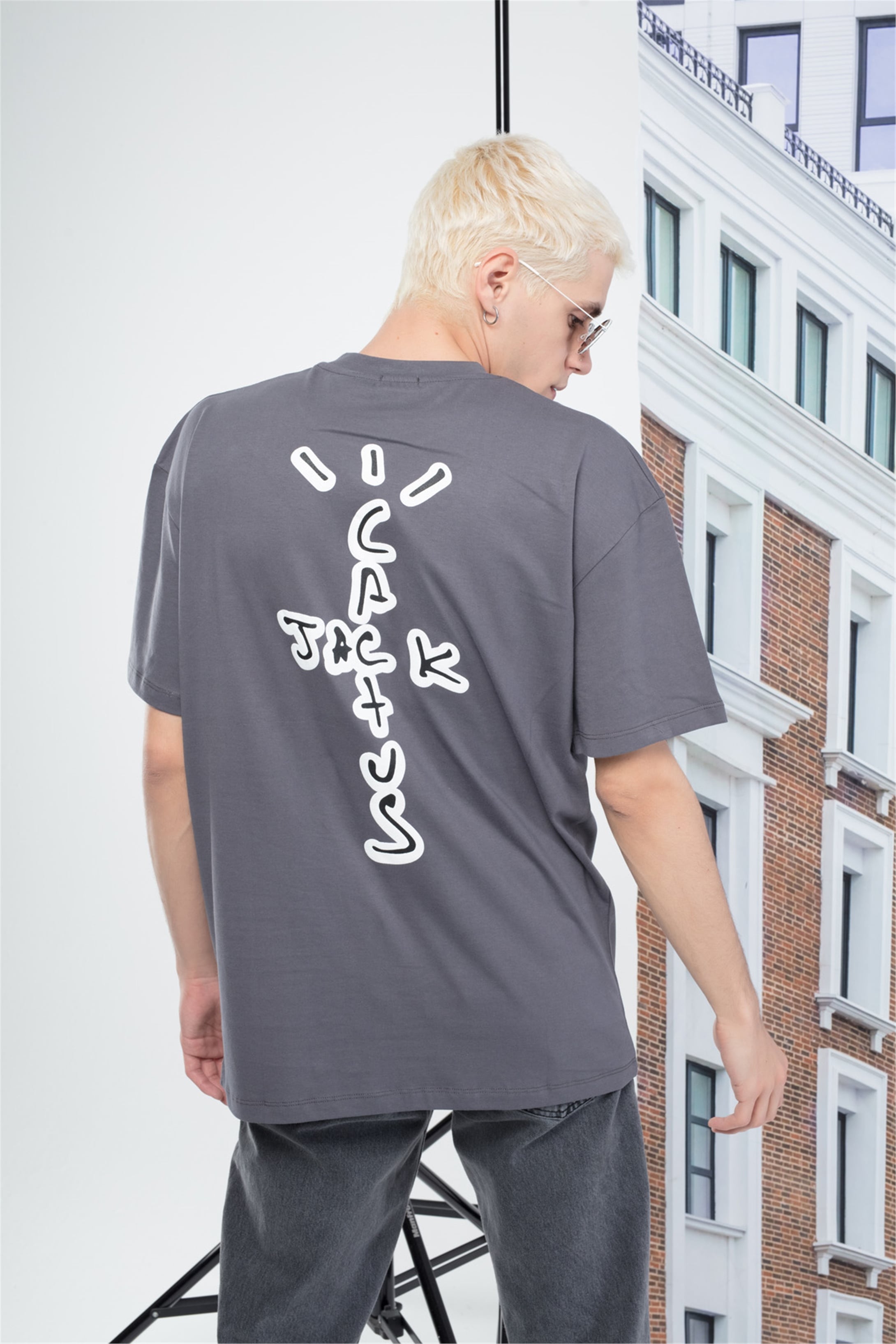 Trendiz Unisex Theroomhıgest Tshirt Antrasit