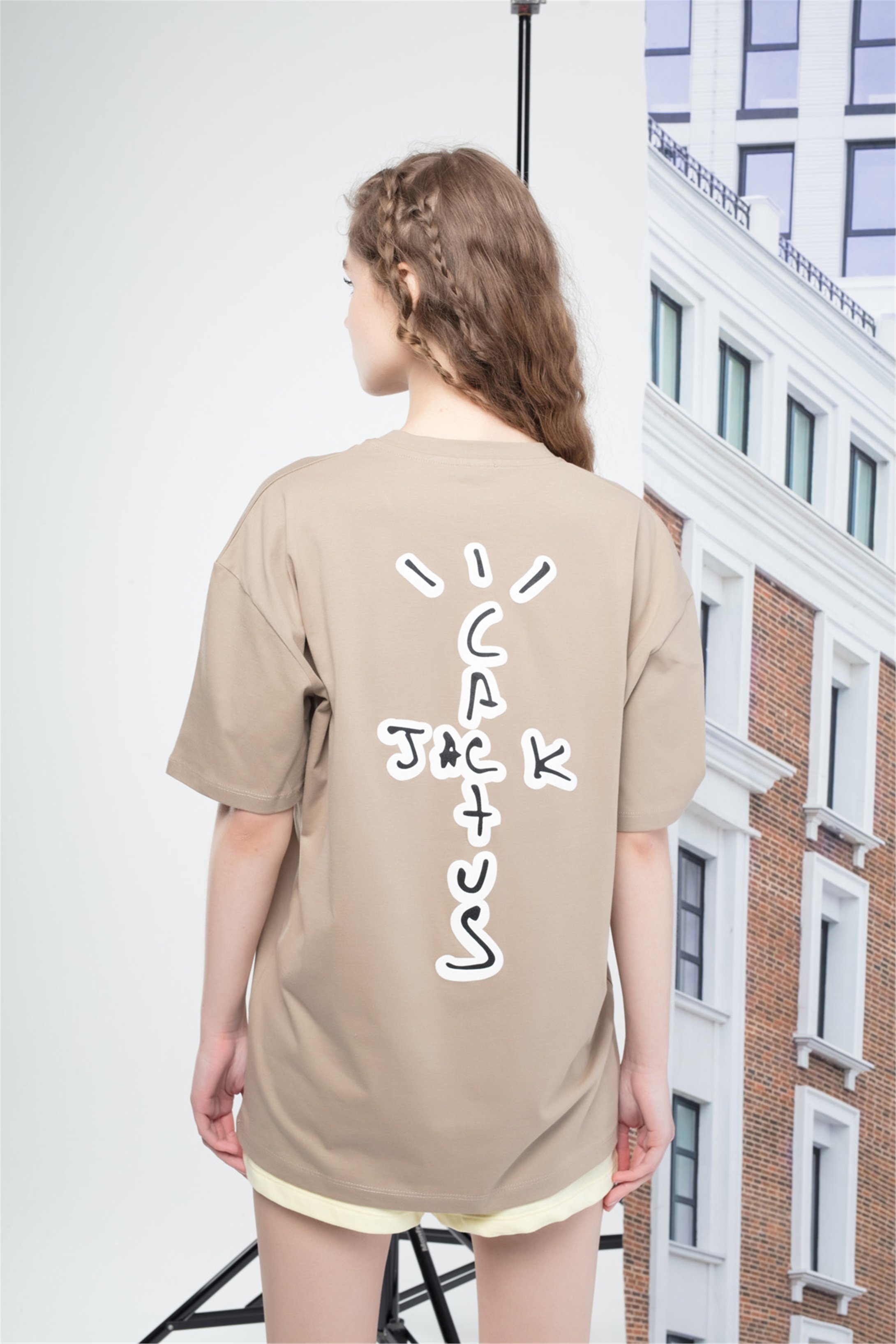 Trendiz Unisex Theroomhıgest Tshirt Bej