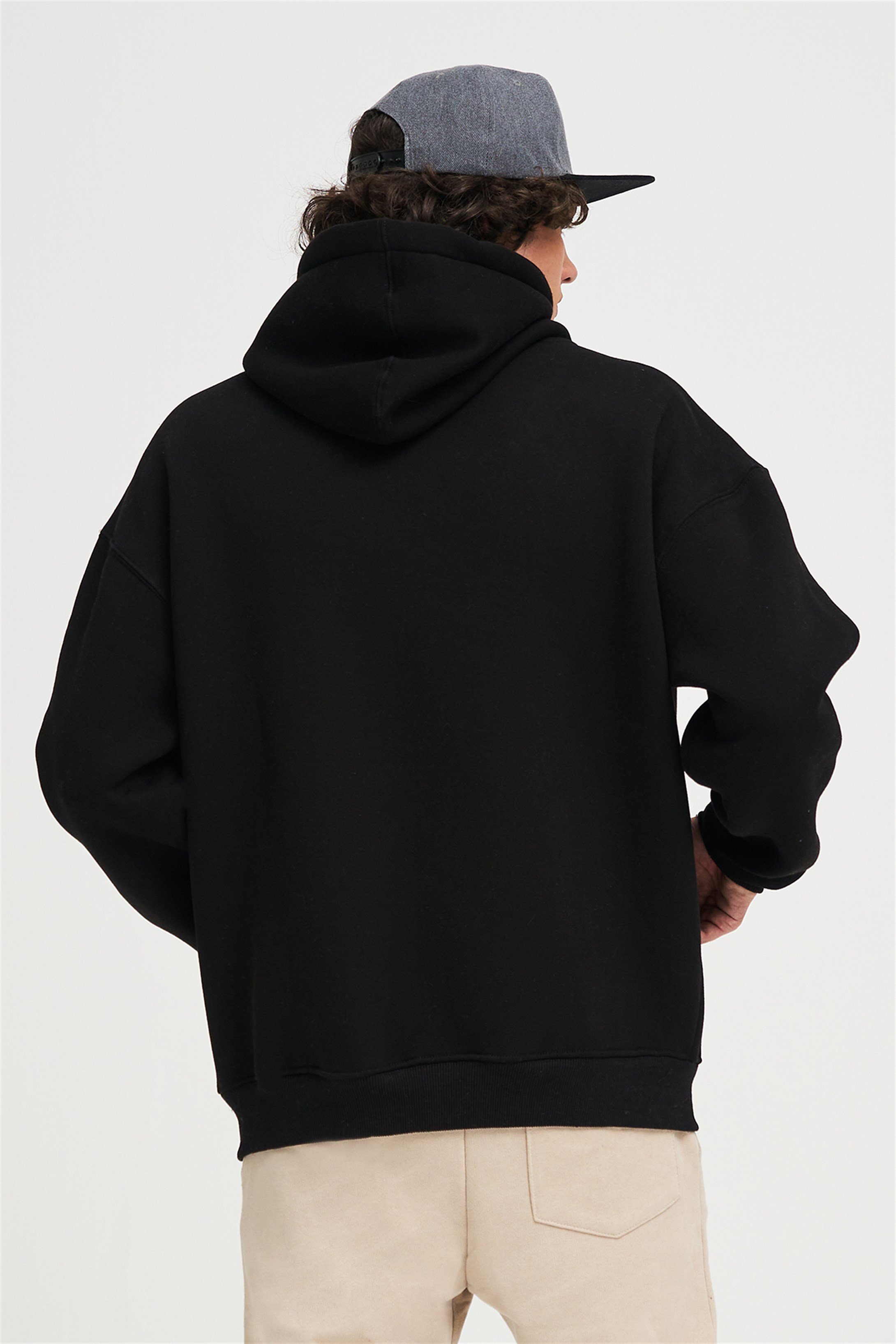 Trendiz Unisex Trust Nobody Siyah Sweatshirt