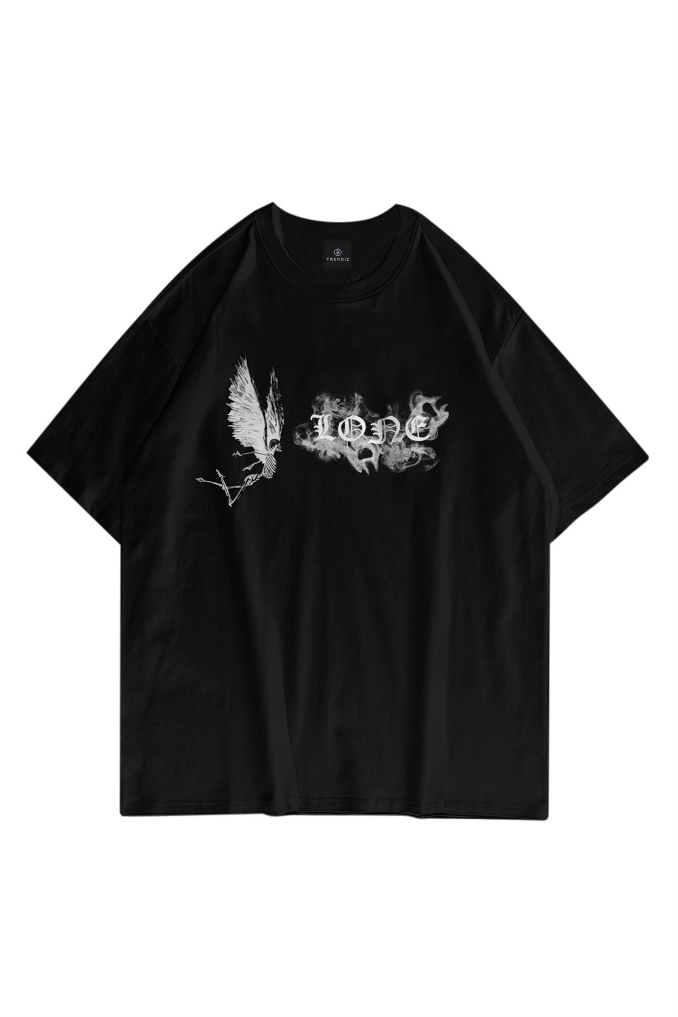 Trendiz Unisex Vlone Siyah T Shirt