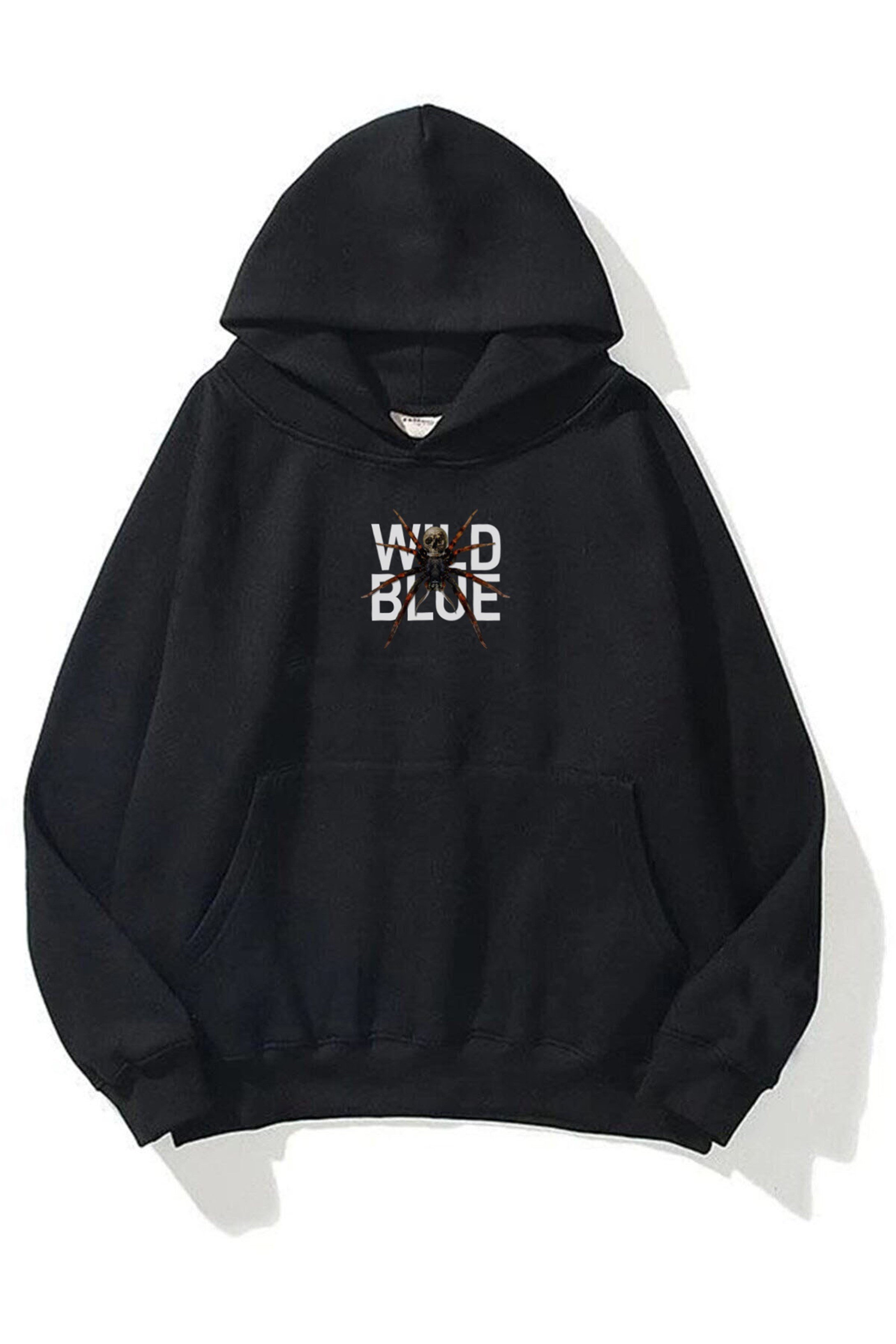 Trendiz Unisex Wild Blue Sweatshirt Siyah