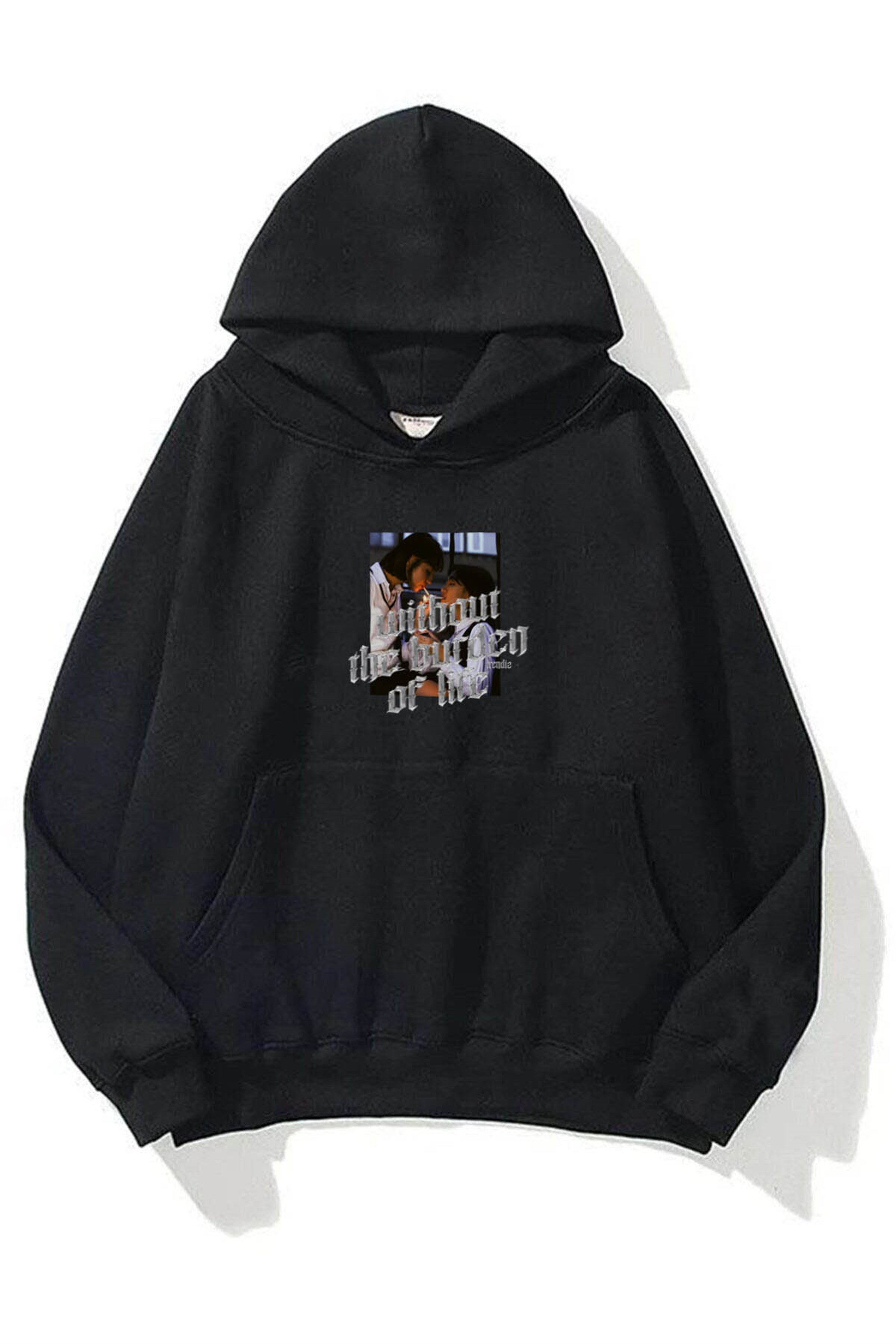 Trendiz Unisex Without the Burden Sweatshirt Siyah
