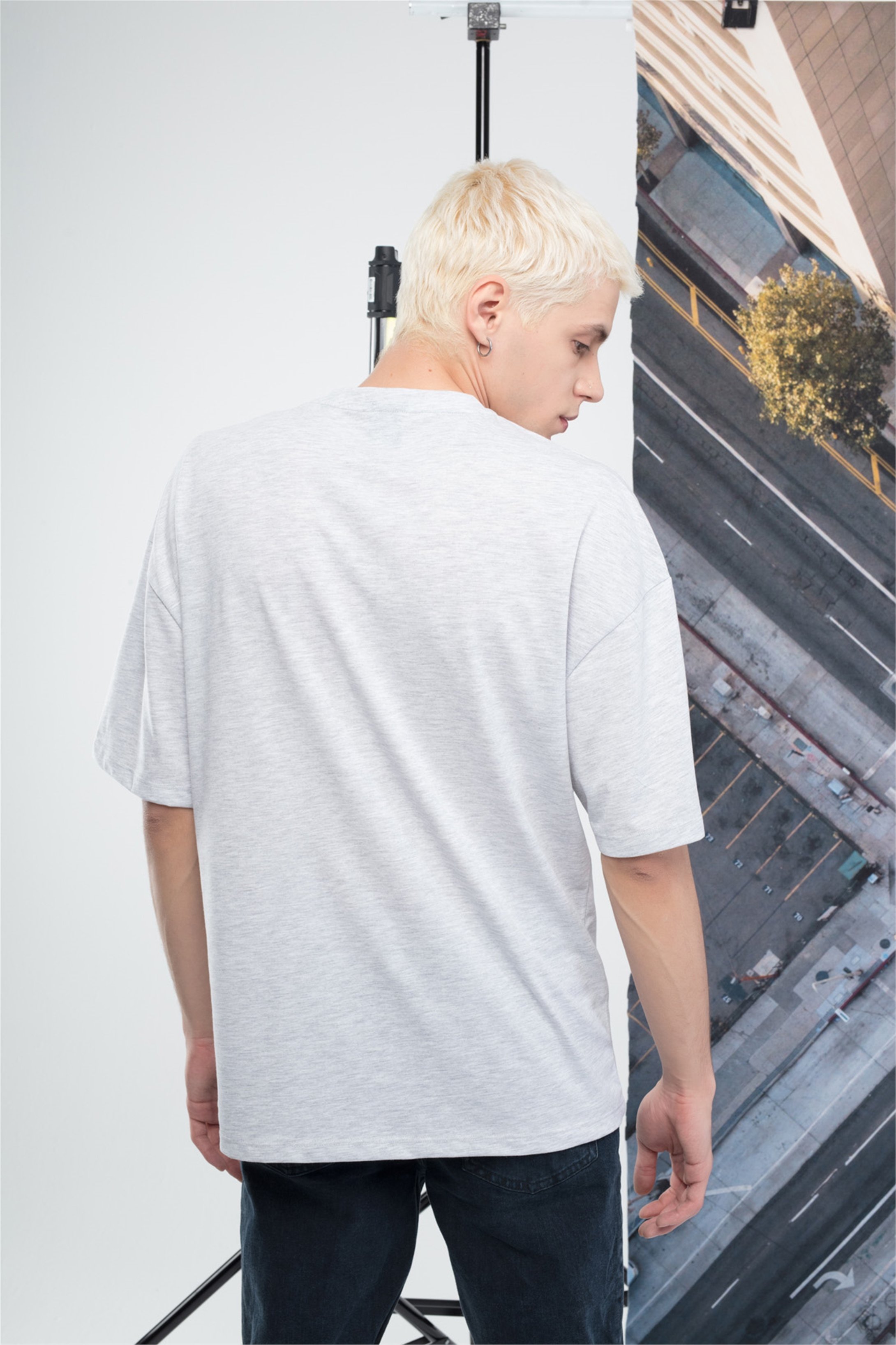 Trendiz Unisex Yale Tshirt Beyaz