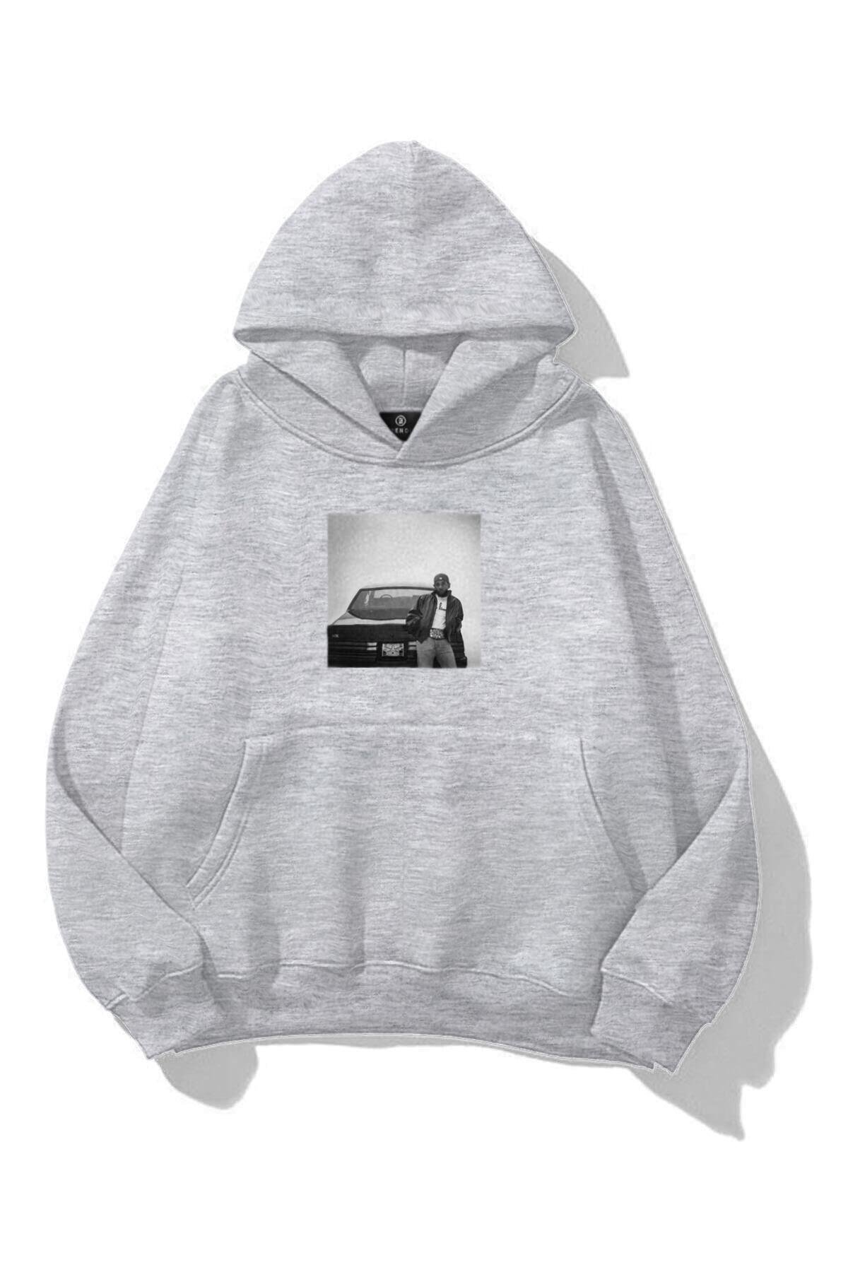 Unisex GNX Kendrick Lamar Sweatshirt Gri melanj