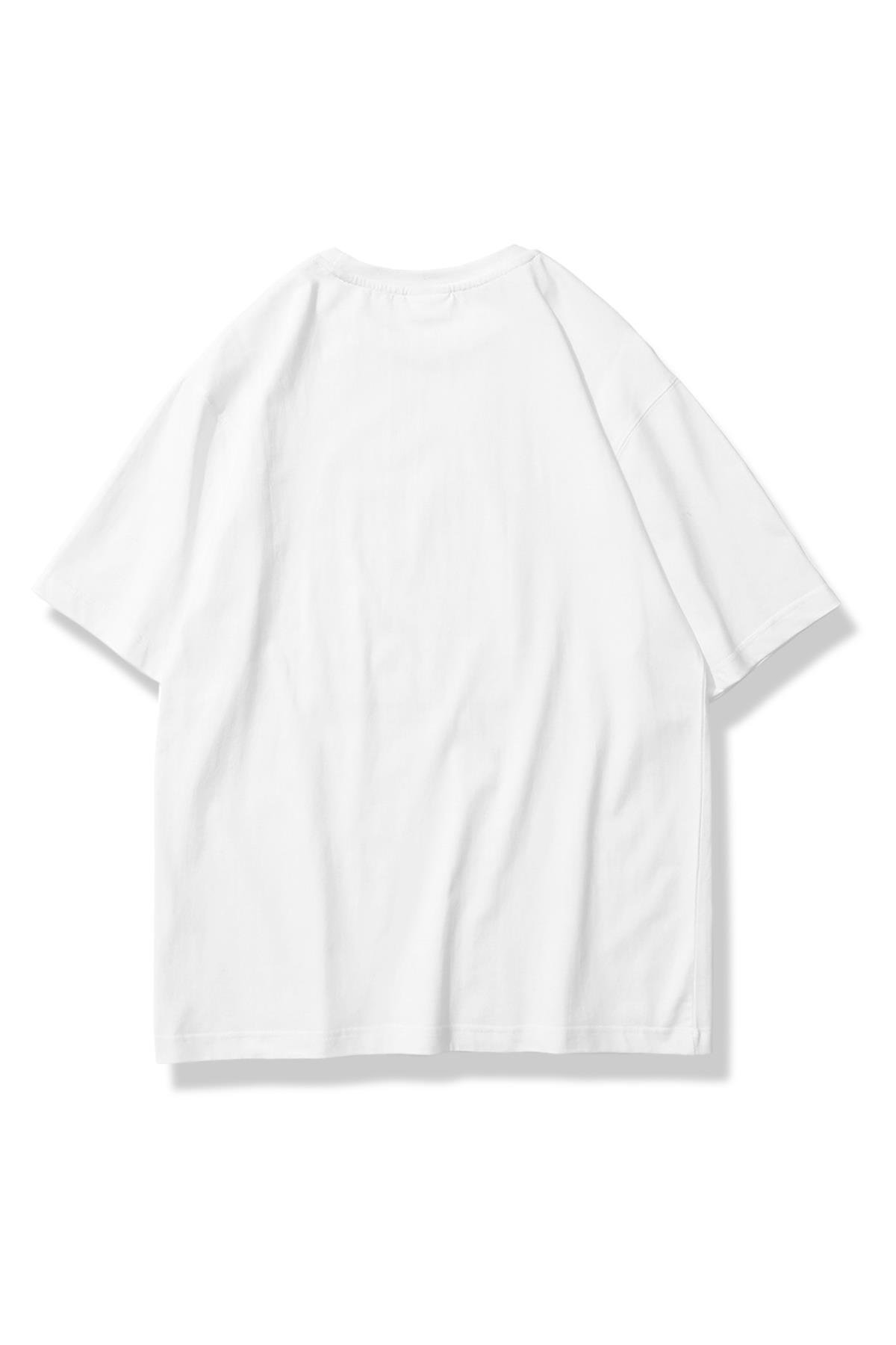 Unisex I Like You Tshirt Beyaz