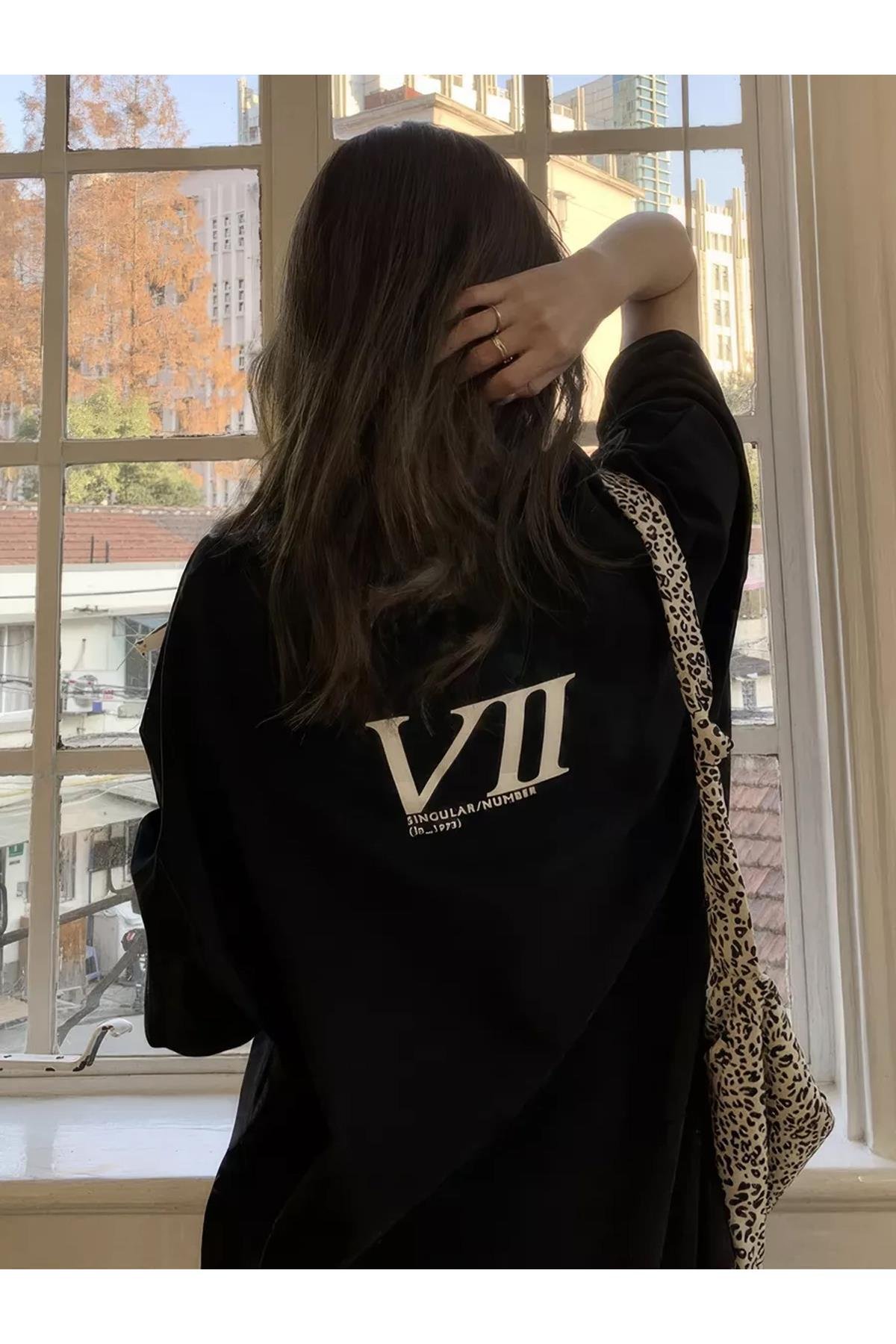 Unisex İmagine VII Tshirt Siyah