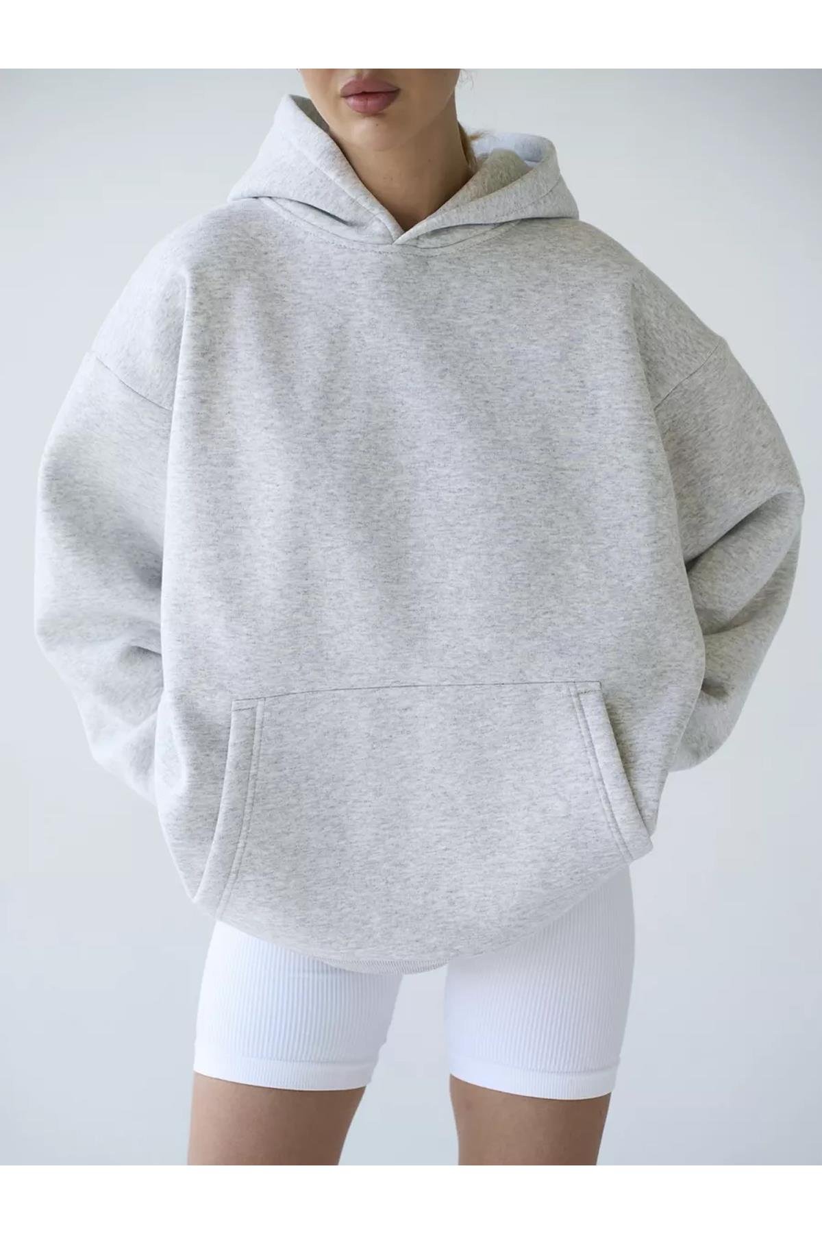 Unisex More Self Love Sweatshirt Gri