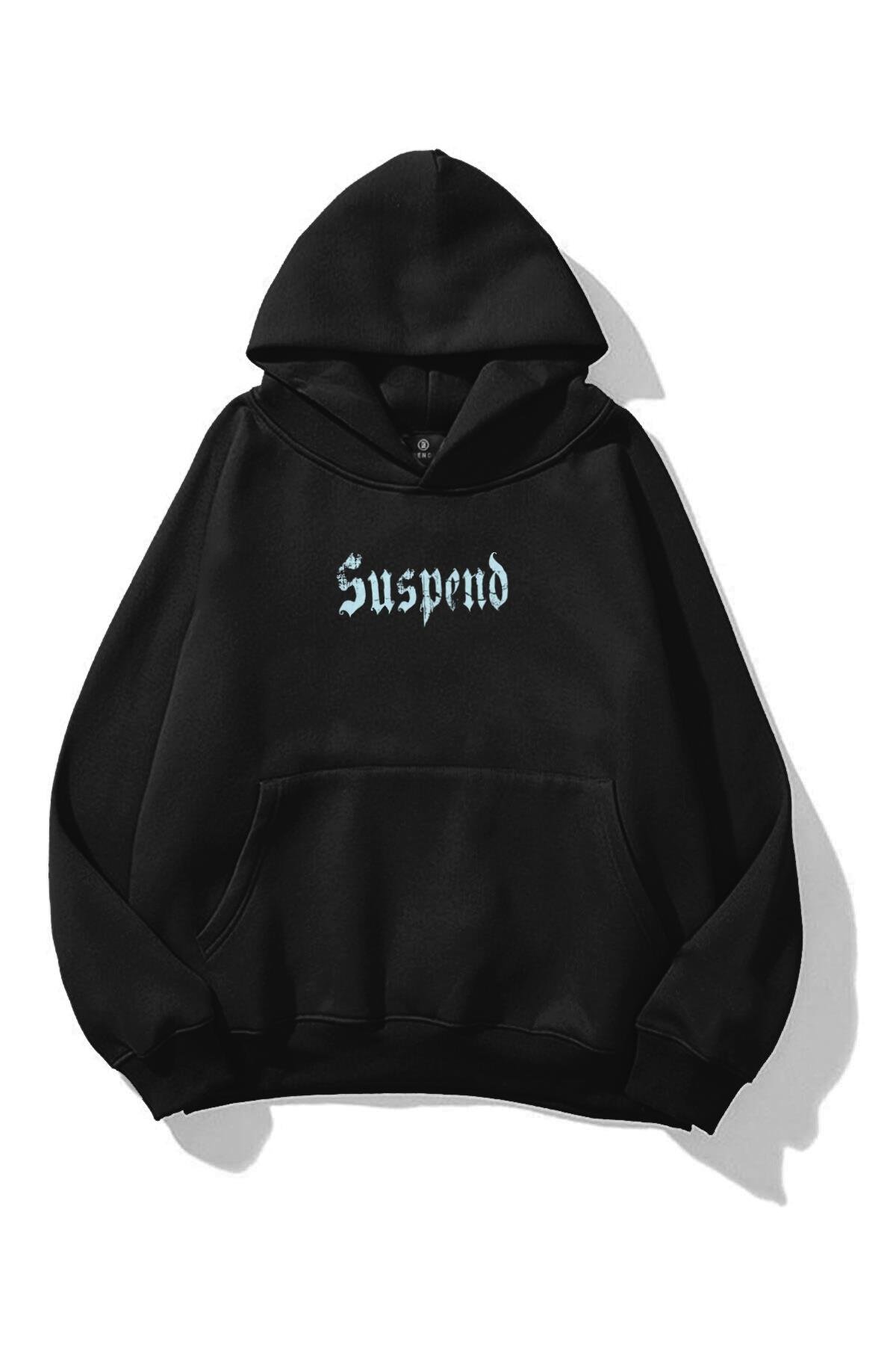 Unisex Suspend Sweatshirt Siyah