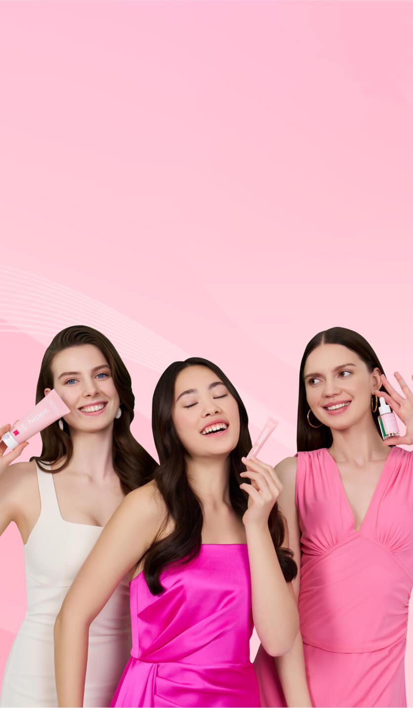 Yoğun Nemlendiricili Pembe Gül Kremi Gül Suyu +  4D Hyaluronik Asit + Hibiskus + Marula Yağı 50 ML