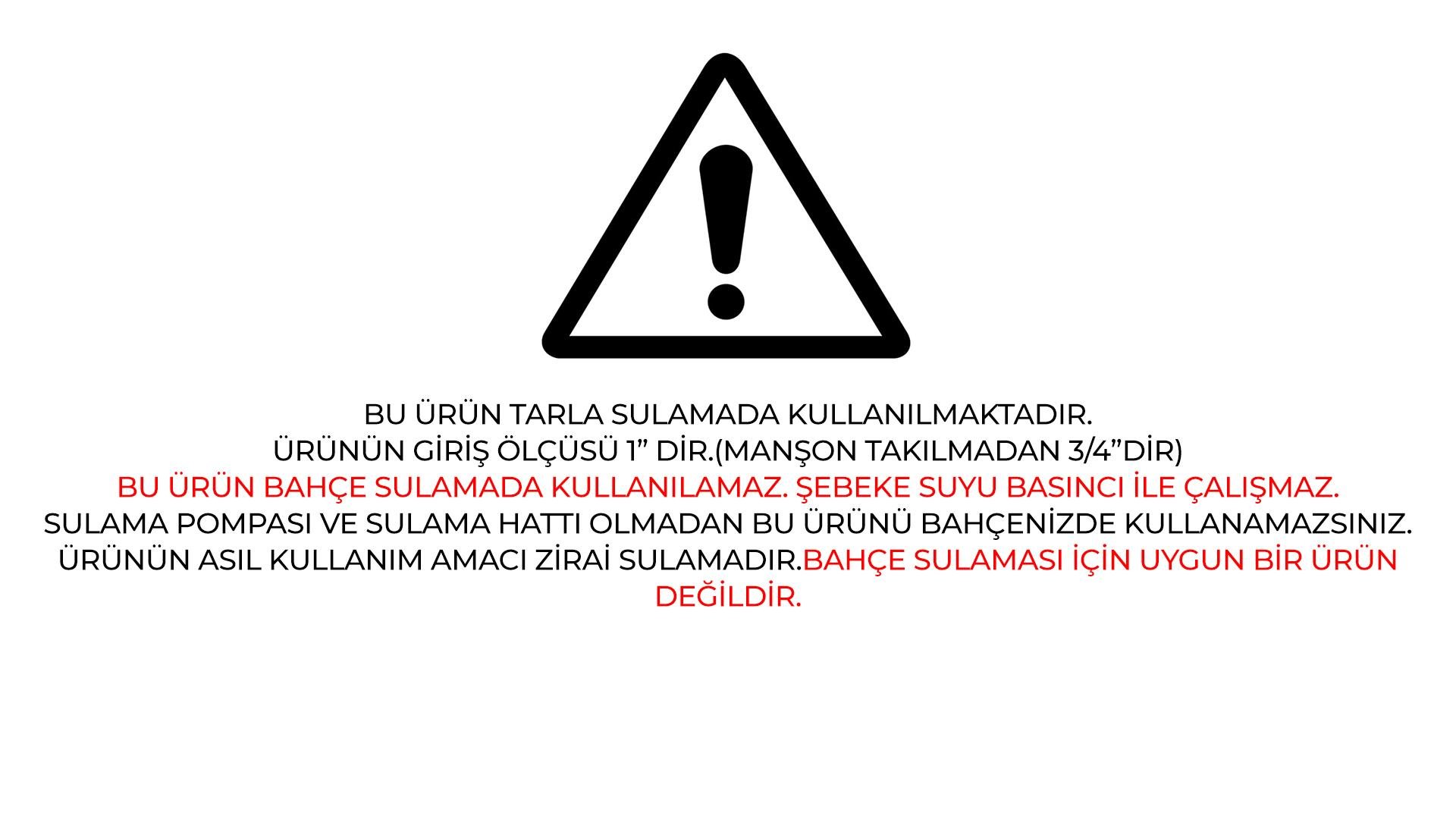 B-Rain Yağmurlama Sulama Fıskiyesi GE-5 (Tarla Sulama)