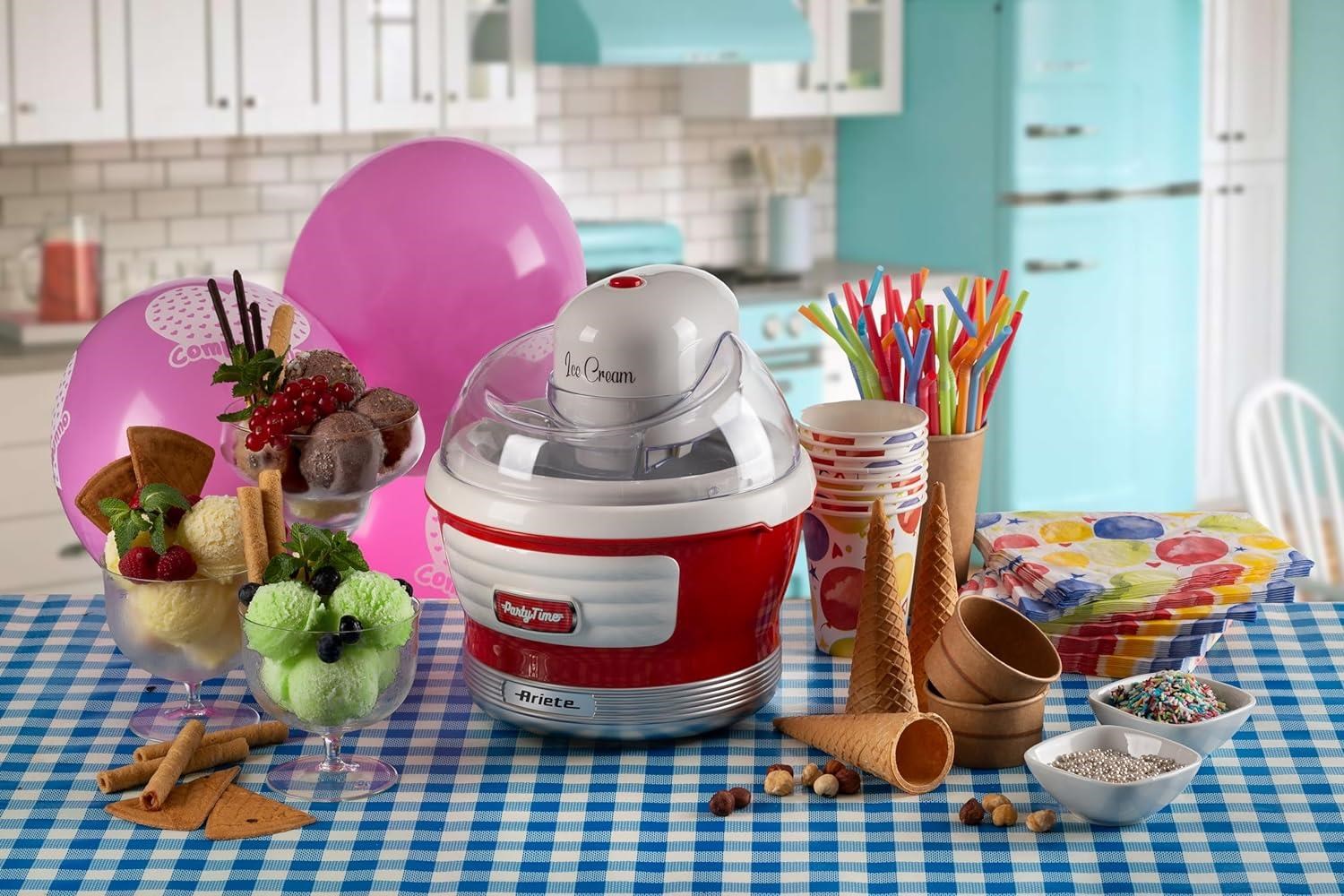 ARIETE PARTY TIME DONDURMA MAKİNESİ - KIRMIZI