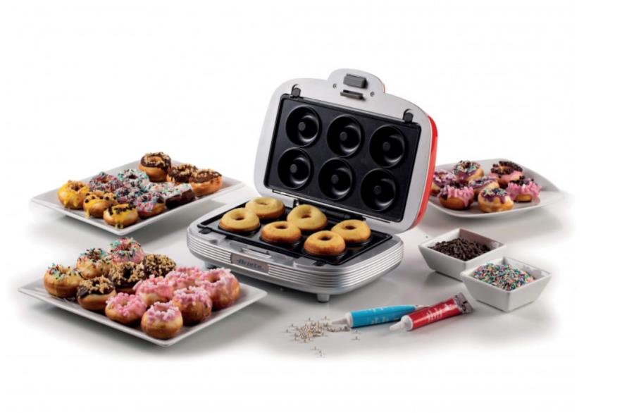 ARIETE PARTY TIME SANDWICH MAKİNESİ 3 IN ONE RED