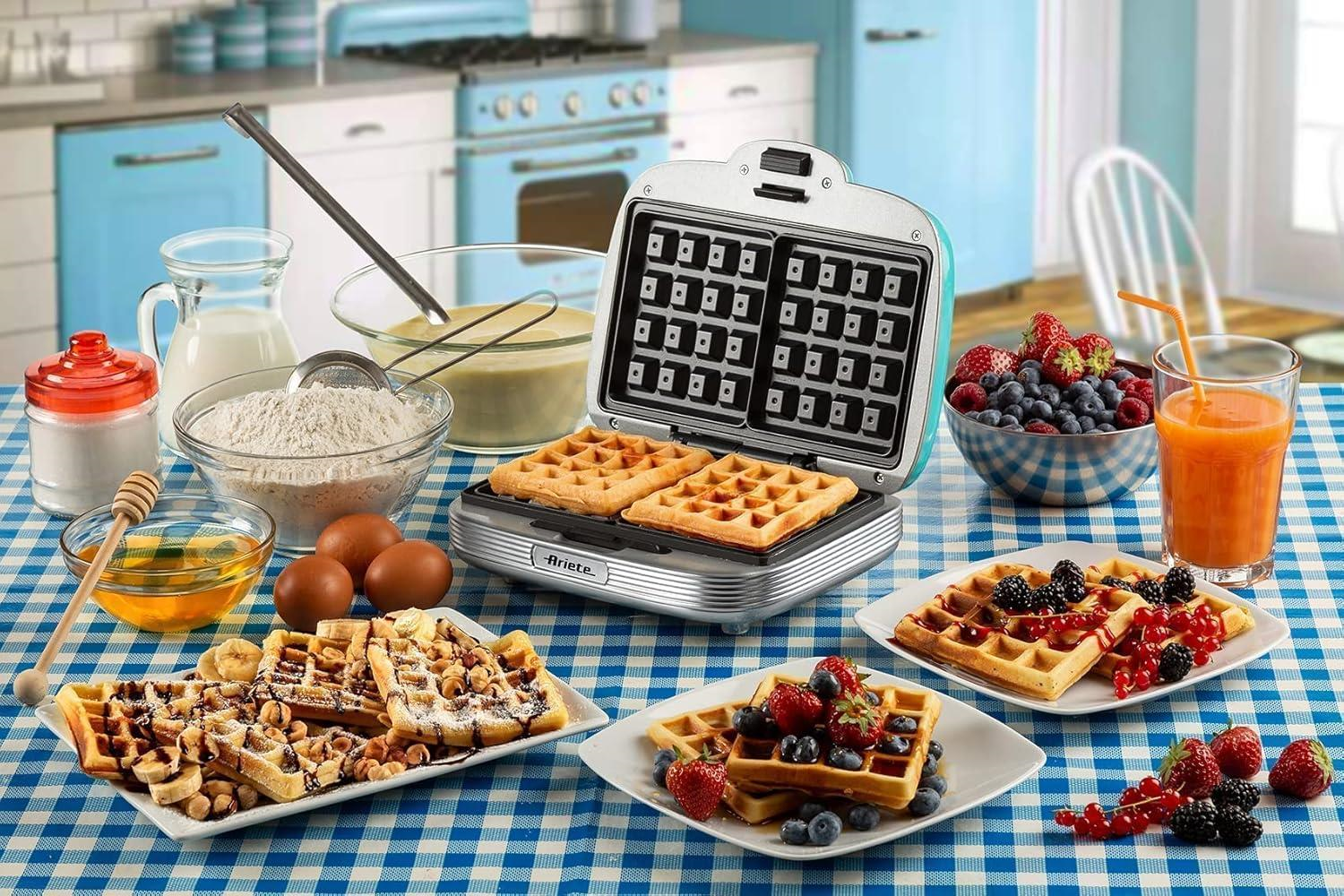 Ariete Party Time Waffle Makinesi Mavi 1973/01