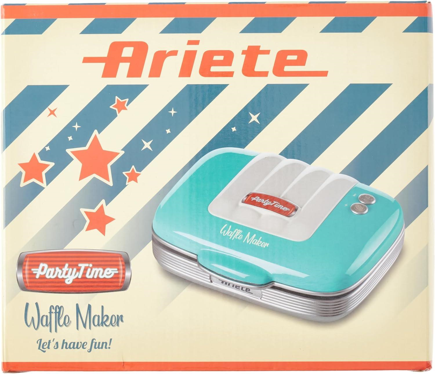 Ariete Party Time Waffle Makinesi Mavi 1973/01