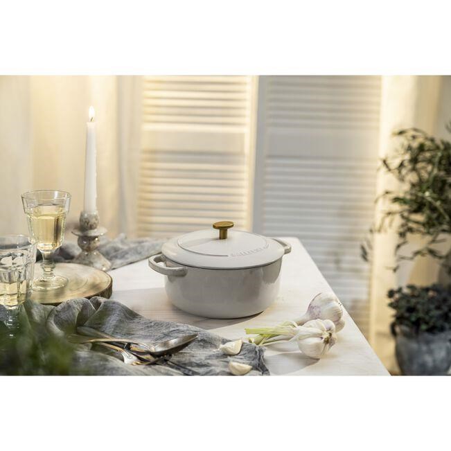 Ballarini 24cm Fildişi Bellamonte Demir Döküm Tencere - 750035510