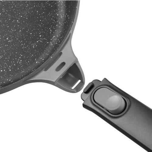 Berghoff Gem Çıkarılabilir Saplı Stay Cool Izgara Kare Tava Gri 24 Cm