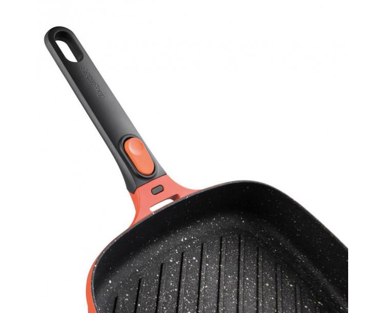 Berghoff Gem Çıkarılabilir Saplı Stay Cool Izgara Tava Turuncu 24 Cm