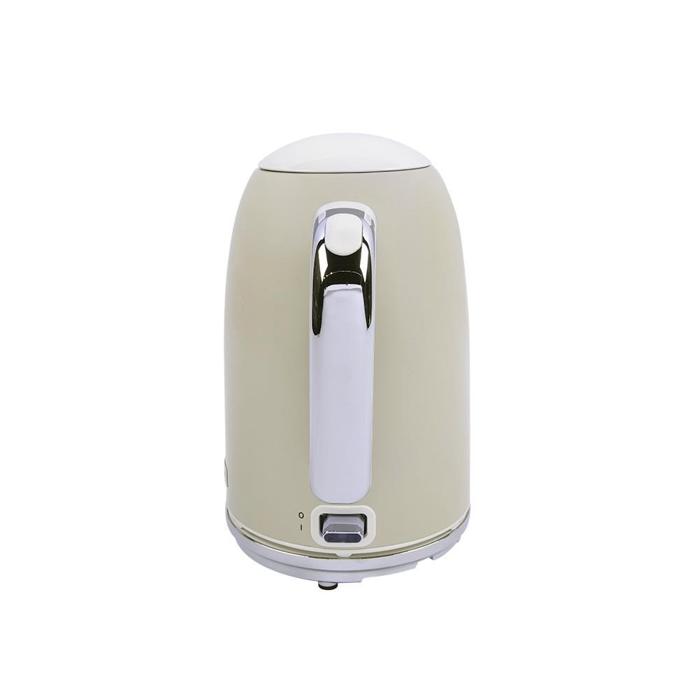 BergHOFF GEM RETRO 1.7 Litre Vanilya Krem Rengi  Su Isıtıcısı - 7950032