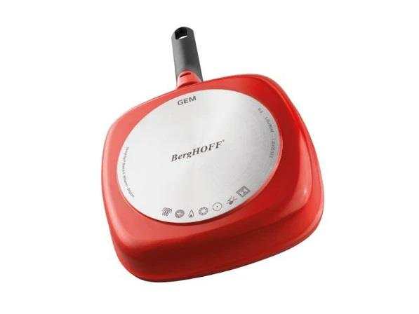 Berghoff Gem Stay Cool Kulplu Pilav Tenceresi Turuncu 24 Cm