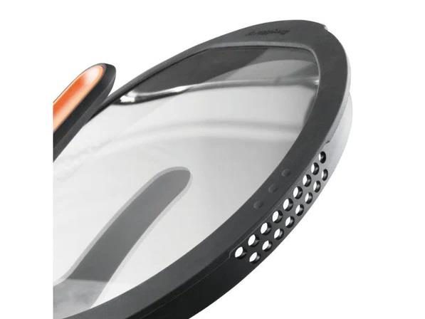 Berghoff Gem Stay Cool Kulplu Pilav Tenceresi Turuncu 24 Cm
