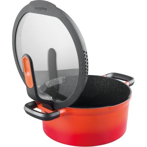 Berghoff Gem Stay Cool Soft Orange Tencere 28 CM