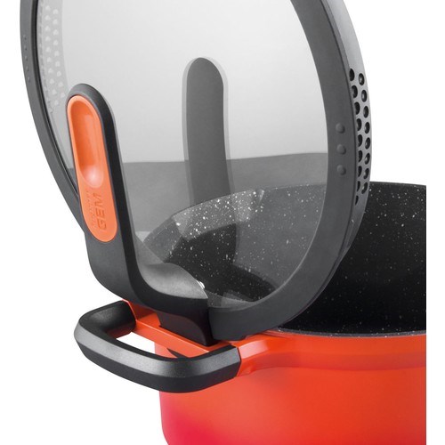 Berghoff Gem Stay Cool Soft Orange Tencere 24 Cm - 8501035