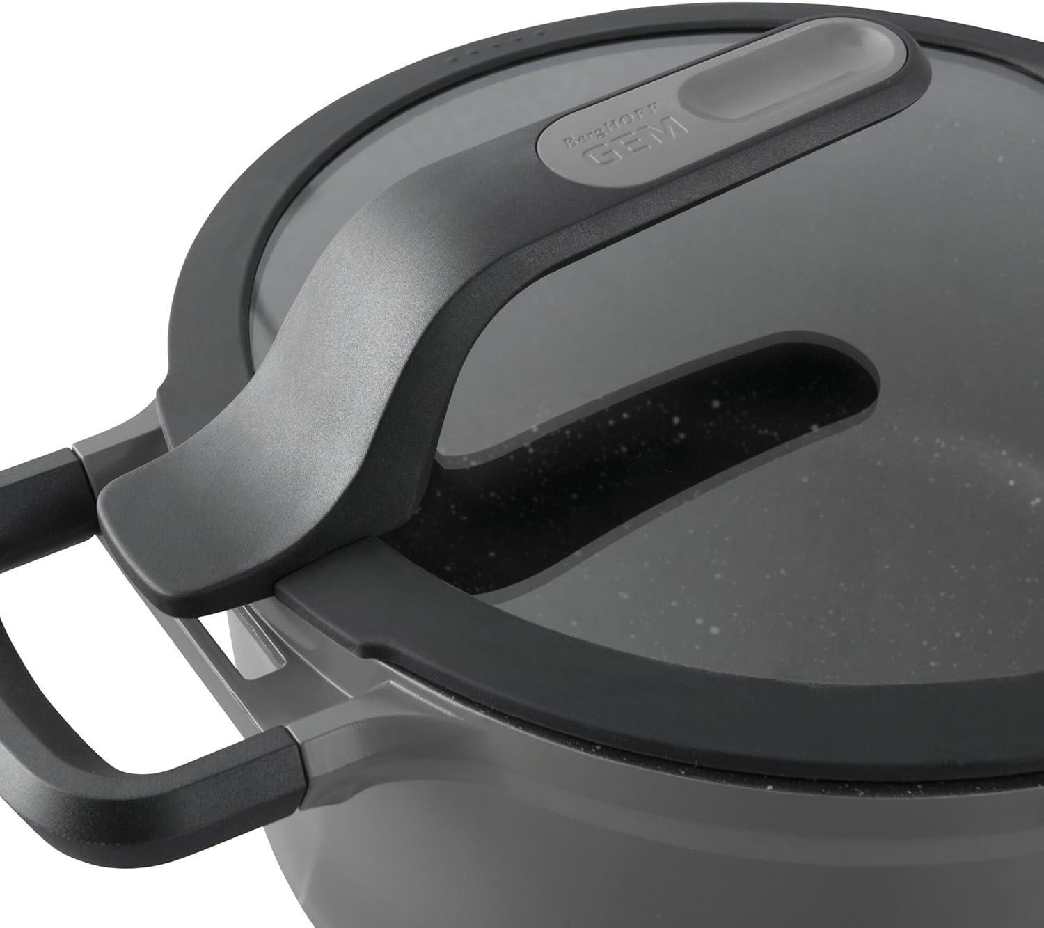 Berghoff Gem Stay Cool Tencere Gri 24 Cm - 8501025
