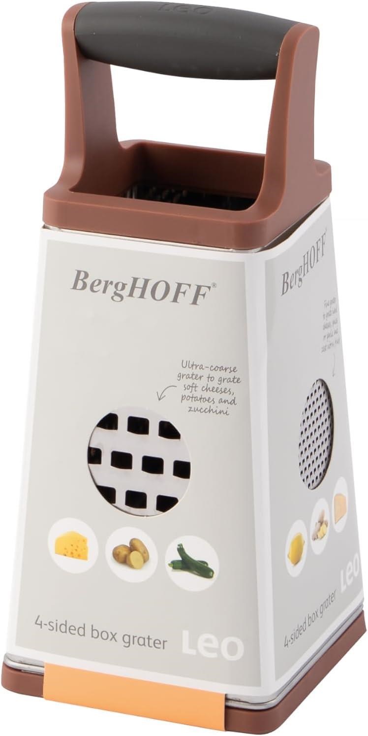 Berghoff Leo 25Cm 4 Yönlü Alttan Kapaklı Rende 18/10 Paslanmaz Çelik - 3950200
