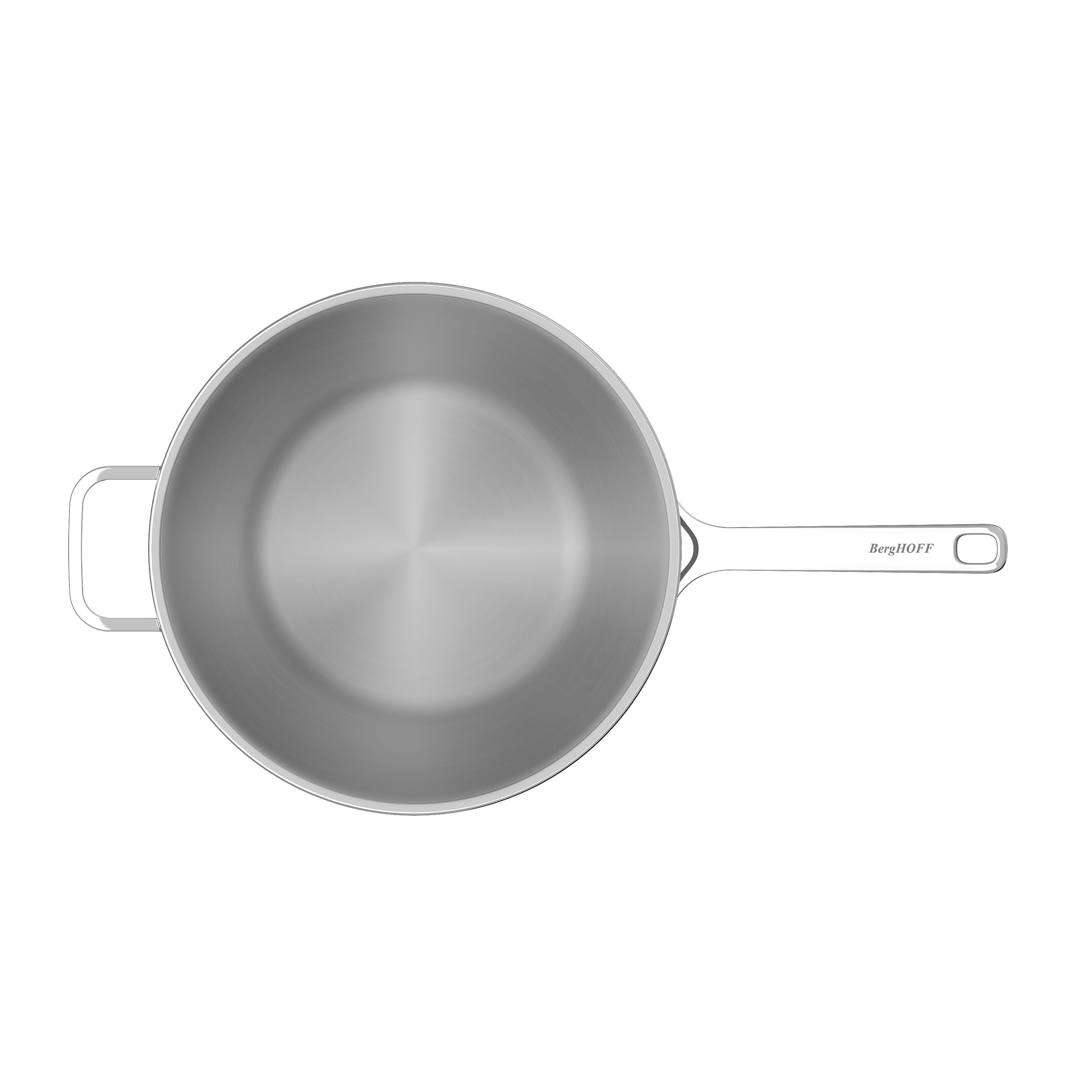 BerhgHOFF Dina Helix Paslanmaz Çelik Wok Tava 30cm - 1315082