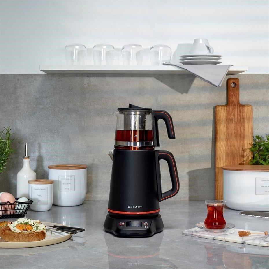 Dexart Perfecttea Dijital Çay Makinesi - Siyah - DX-1321-BL