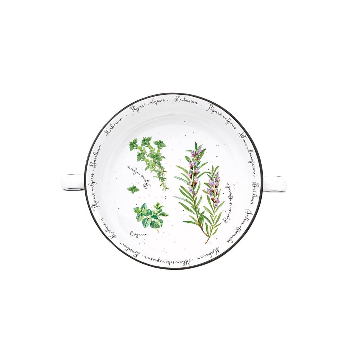 Easy Life Herbarium Porselen Kulplu Kase Ø 12 cm