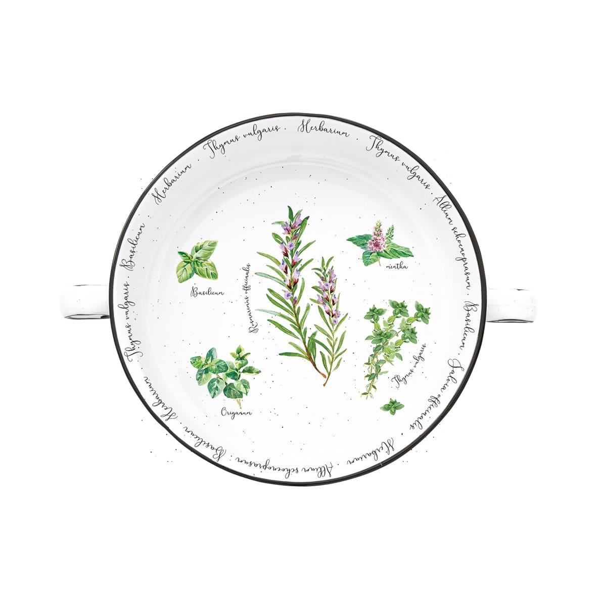 Easy Life Herbarium Porselen Kulplu Kase Ø 20 cm