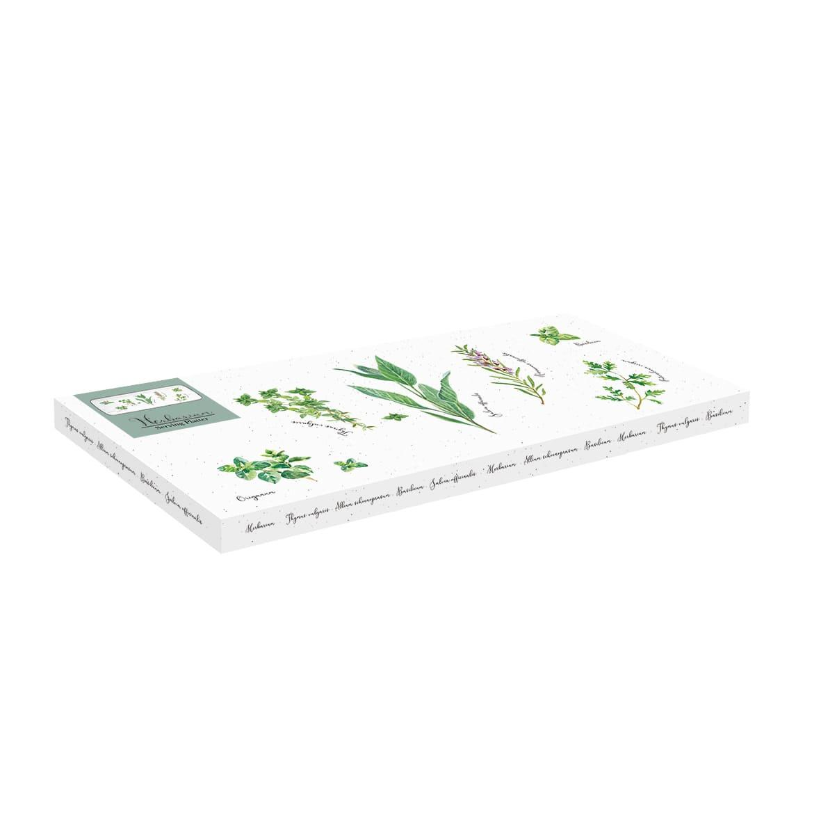 Easy Life Herbarium Porselen Servis Tabağı 36cm x 15,5cm