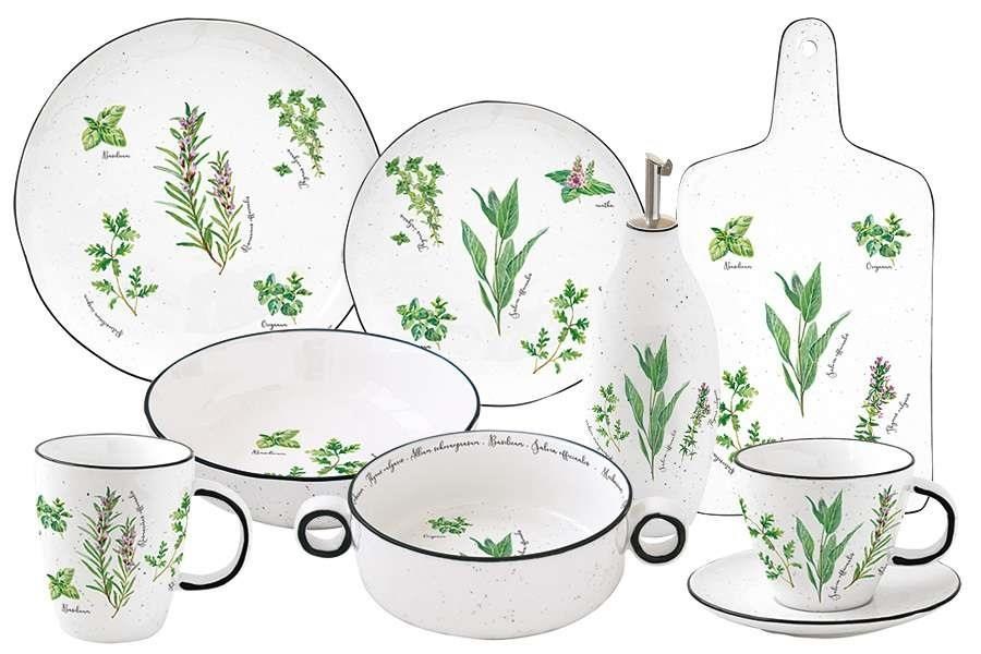 Easy Life Herbarium Porselen Yağ/Sirke Şişesi 300 ml