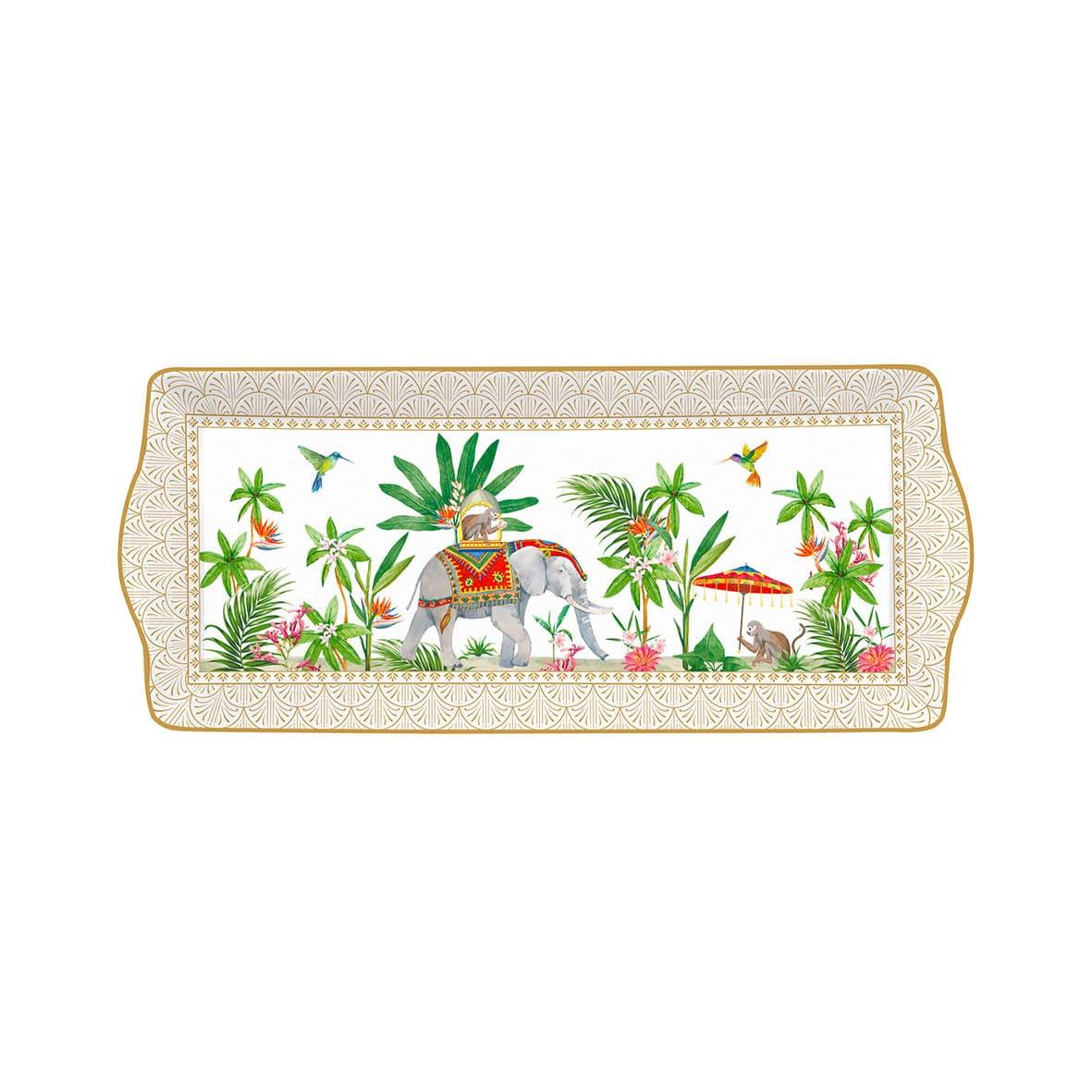 Easy Life Marajah Porselen Kek Servis 35 cm x 15 cm