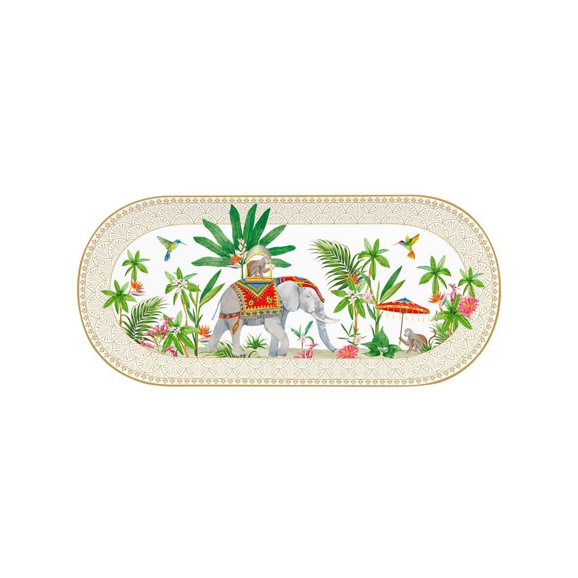 Easy Life Marajah Porselen Oval Servis Tabağı 33,5cm x 15cm