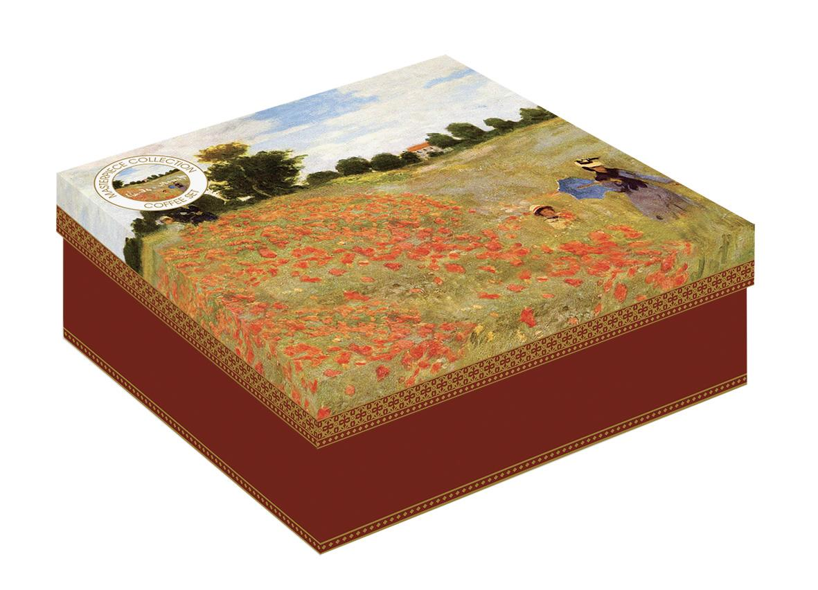 Easy Life MasterPiece 2'li Türk Kahvesi Fincan Takımı 75 ml. Coquelicots. la promenade