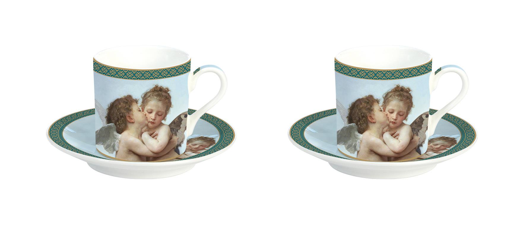 Easy Life MasterPiece 2'li Türk Kahvesi Fincan Takımı 75 ml. The First Kiss