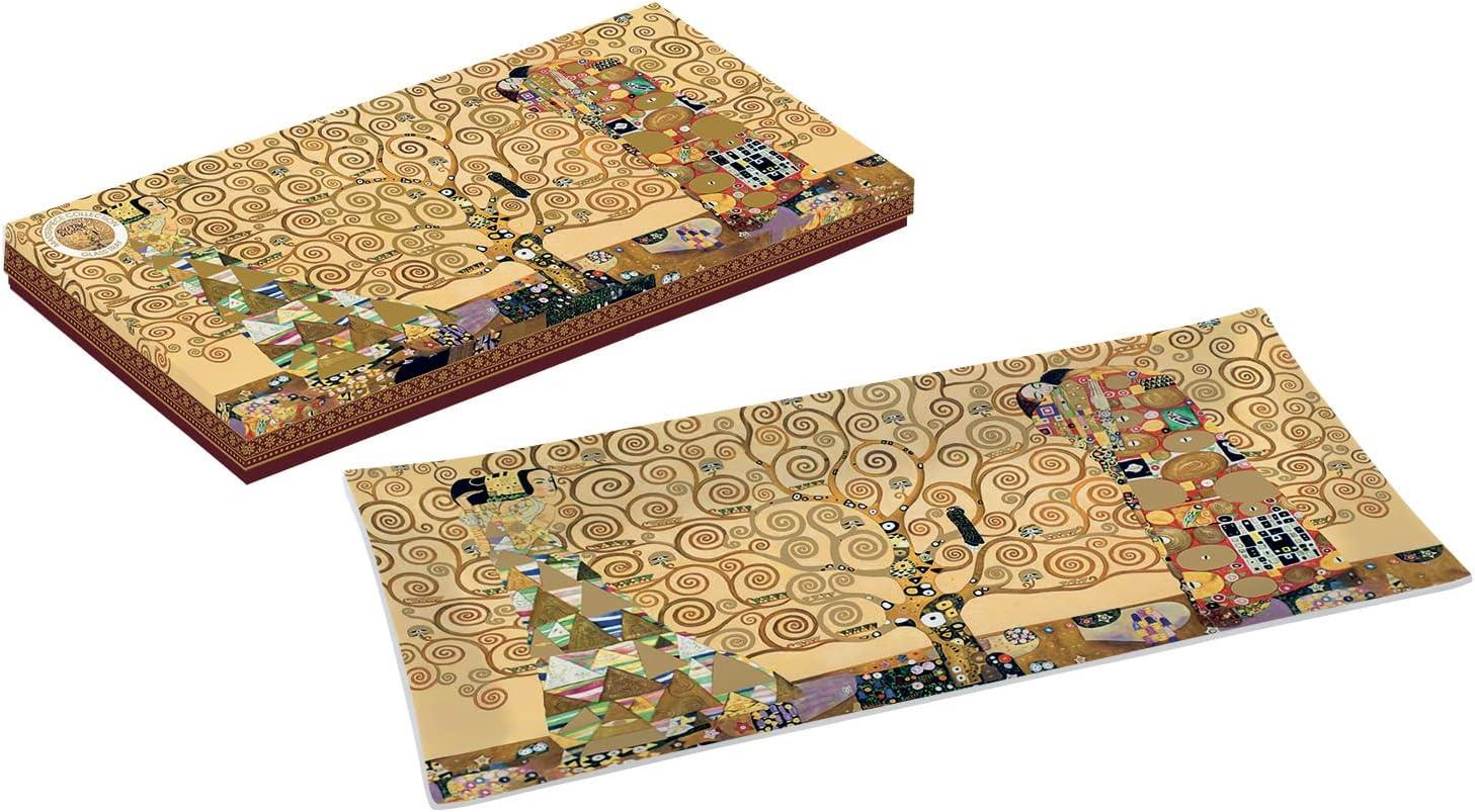 Easy Life MasterPiece Desenli Cam Tepsi 36x17 cm The Tree of Life